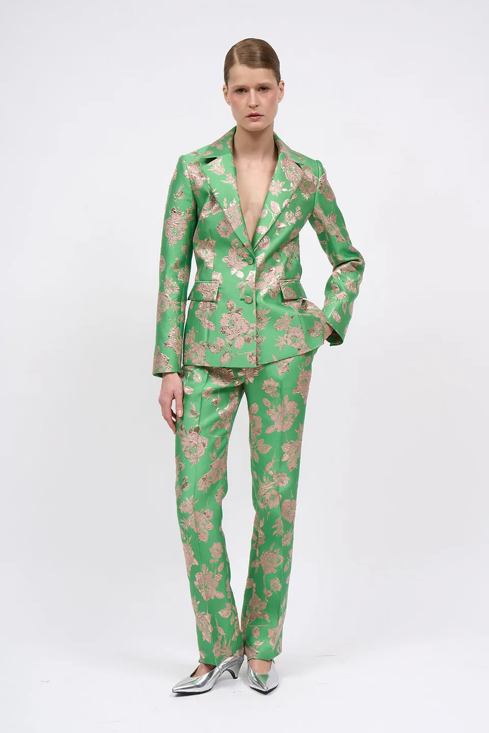 Paul & Joe Romance veste cintrée jacquard floral