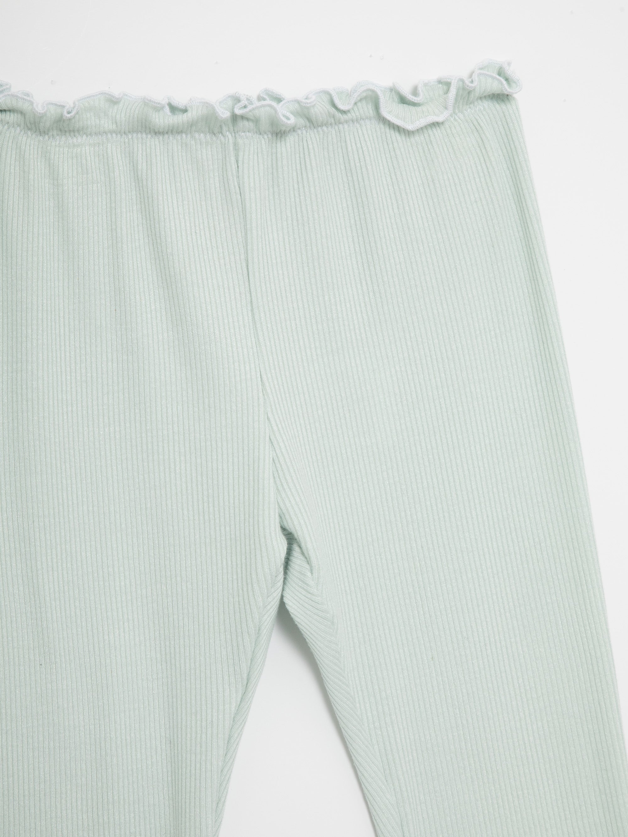 Ester Manas Mini Manas Mint Legging vert coton bébé