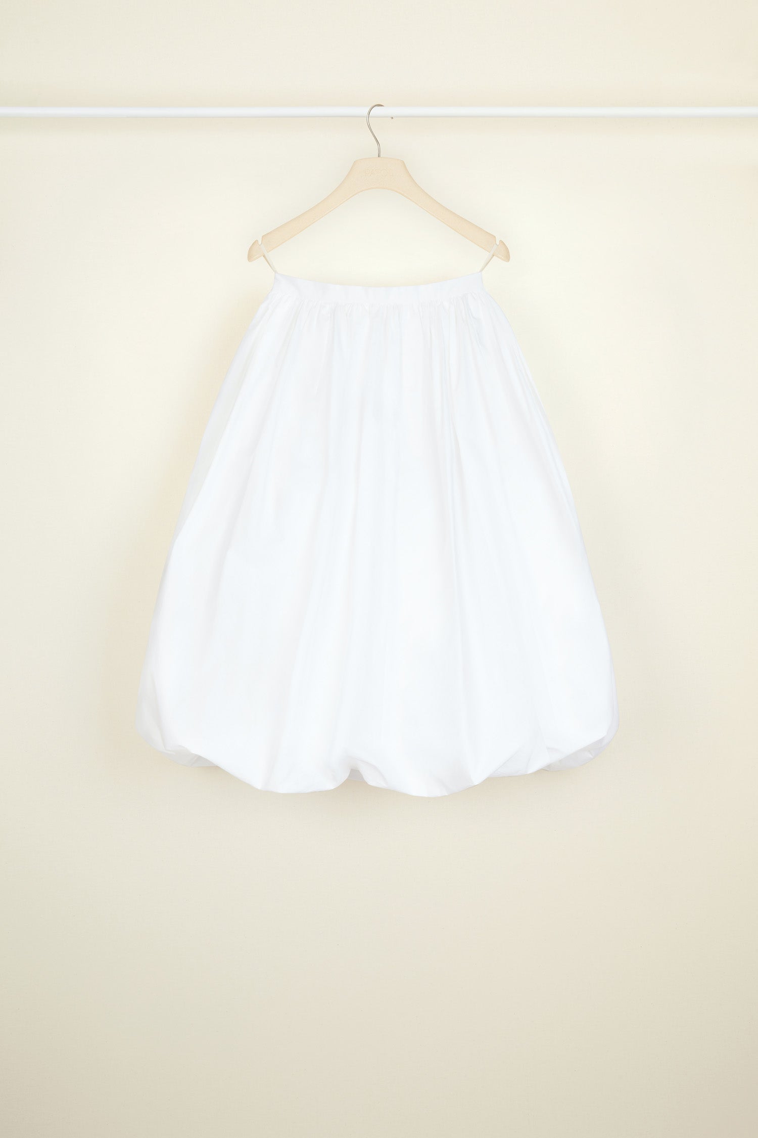 Patou SK019 jupe boule blanche coton bio