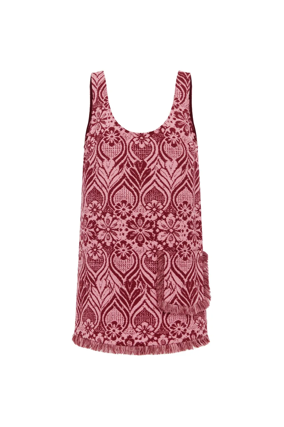 Alemäis Blondie mini robe coton bio dos nu franges