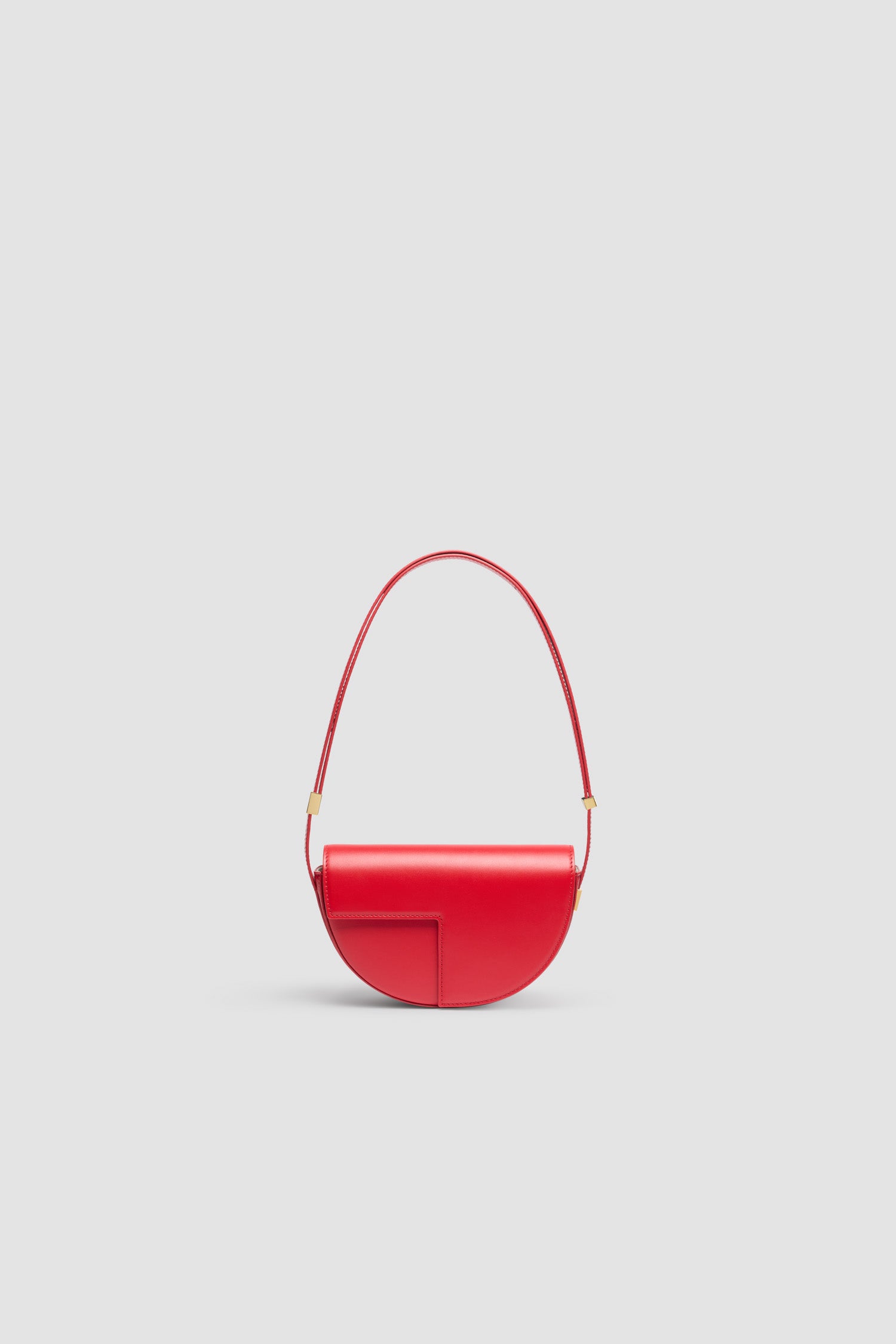 Patou BA024 sac rouge cuir petit bandoulière
