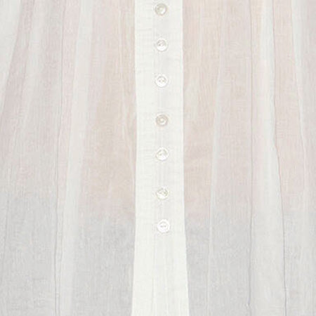Isabel Marant Gresia Top voile coton blanc dentelle
