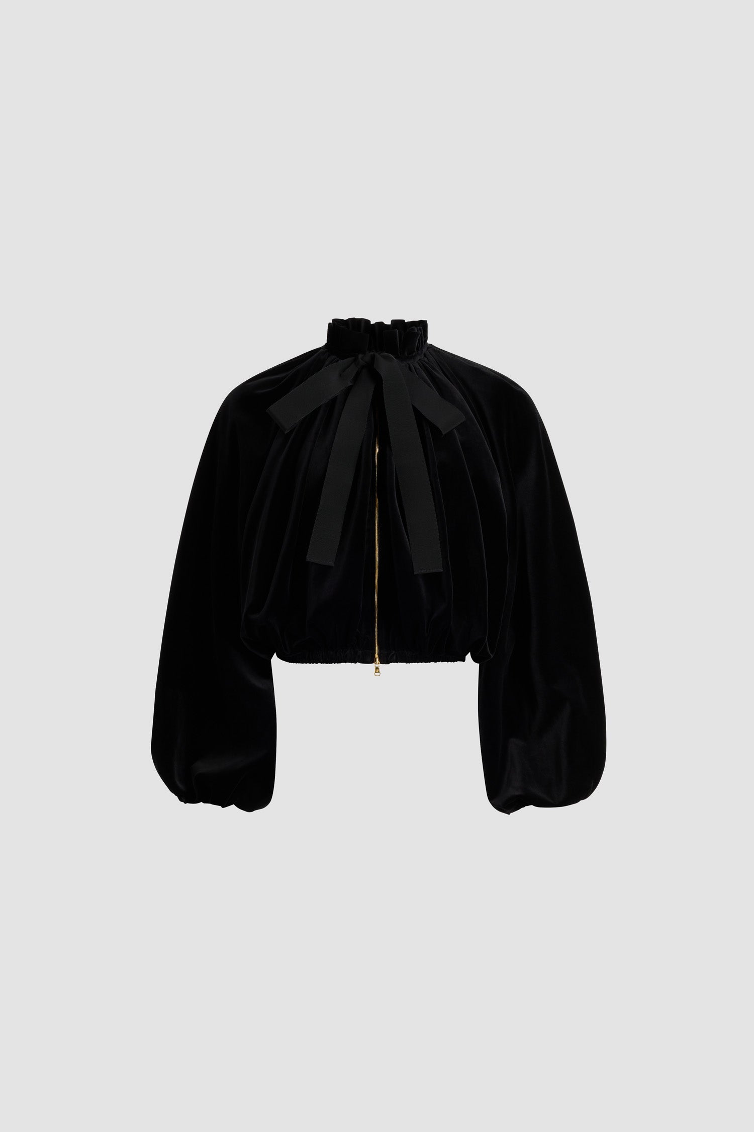 Patou A25OU017 veste velours noir coton bio