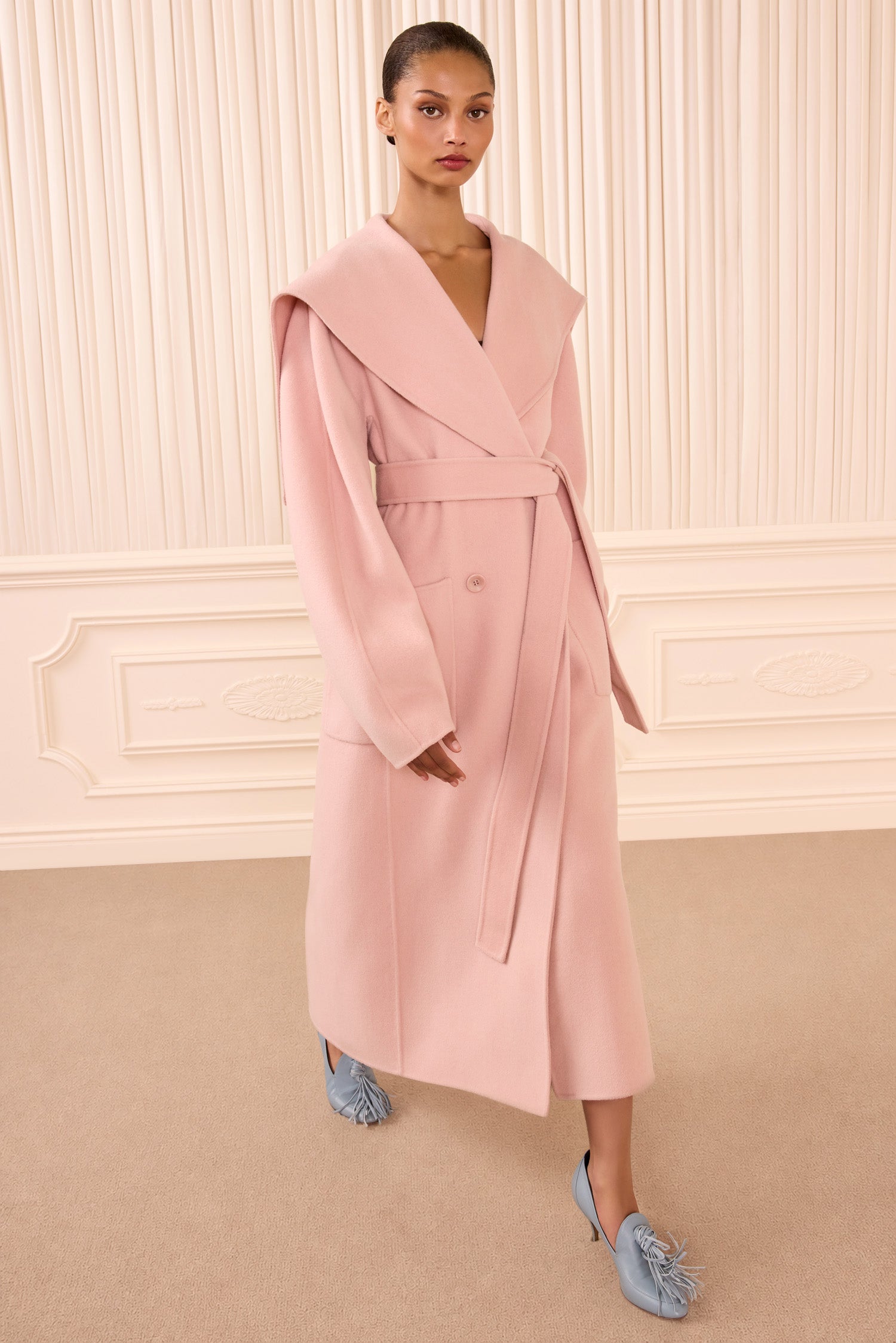 Ulla Johnson Rory Powder manteau long laine cachemire
