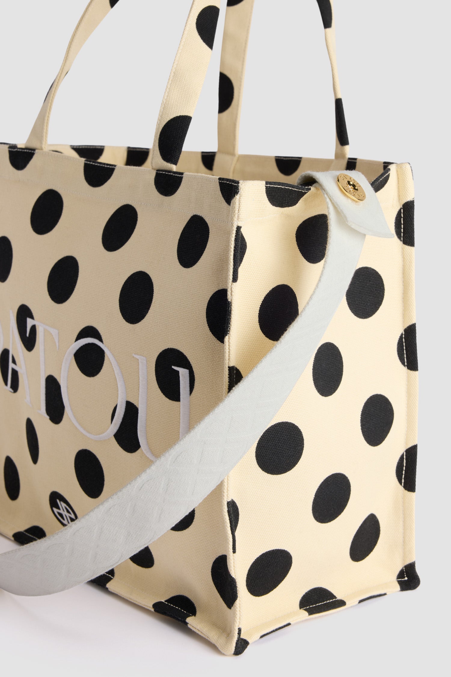 Patou Bags tote Large JP toile pois Angora Dots TU