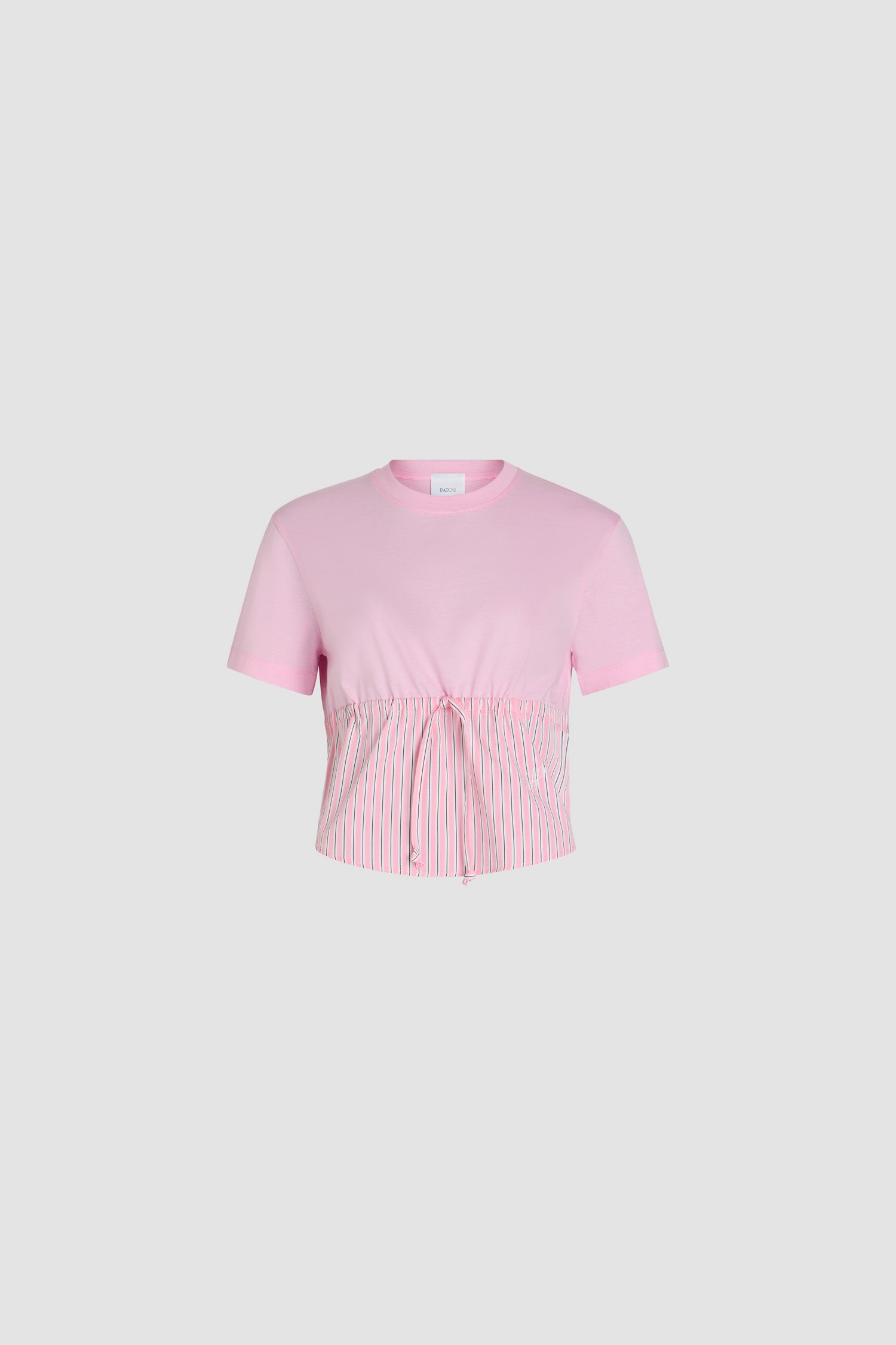 Patou Hybrid JE138 t-shirt coton rose Primrose