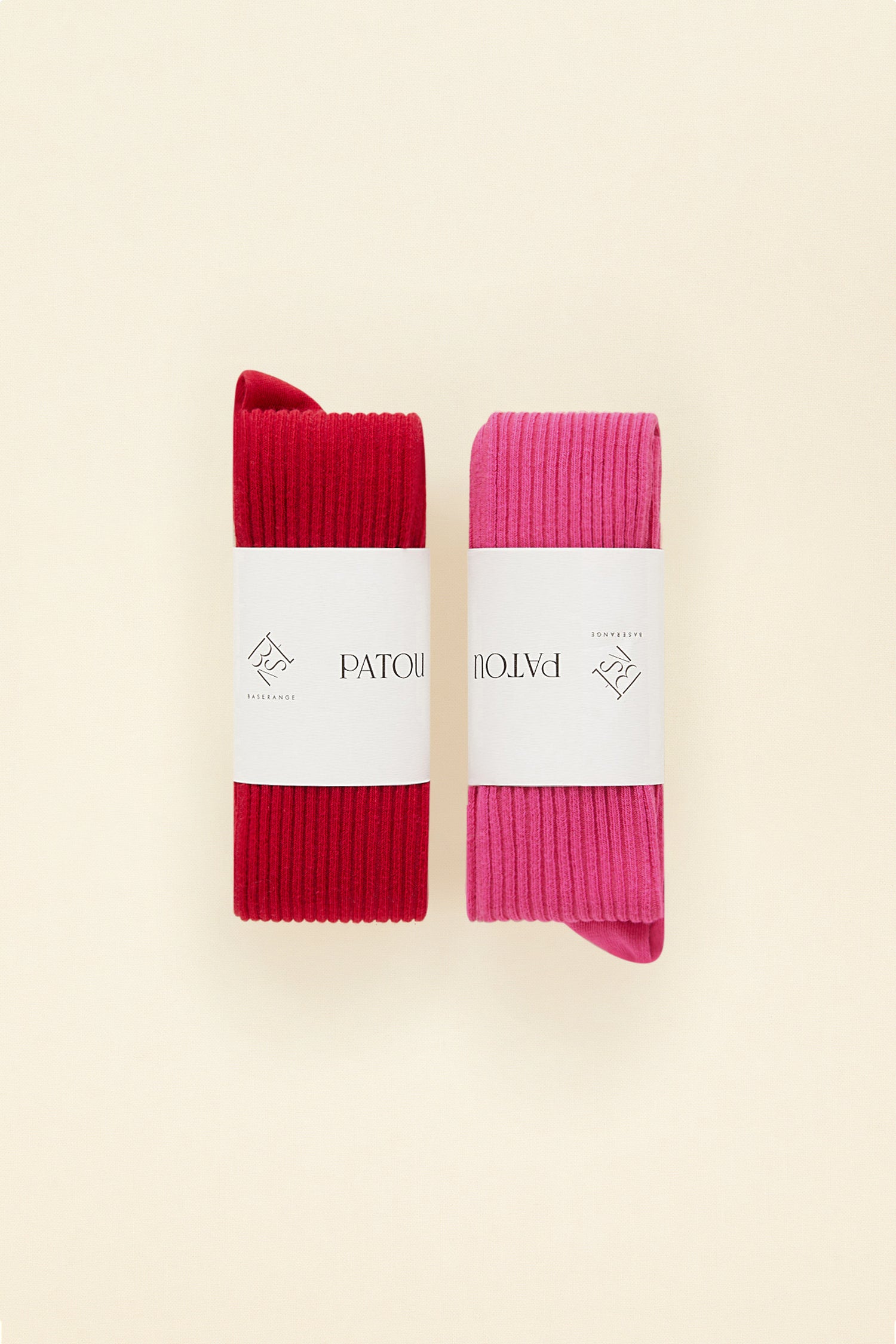 Patou AC022 chaussettes coton bio Poppy lot 2 paires