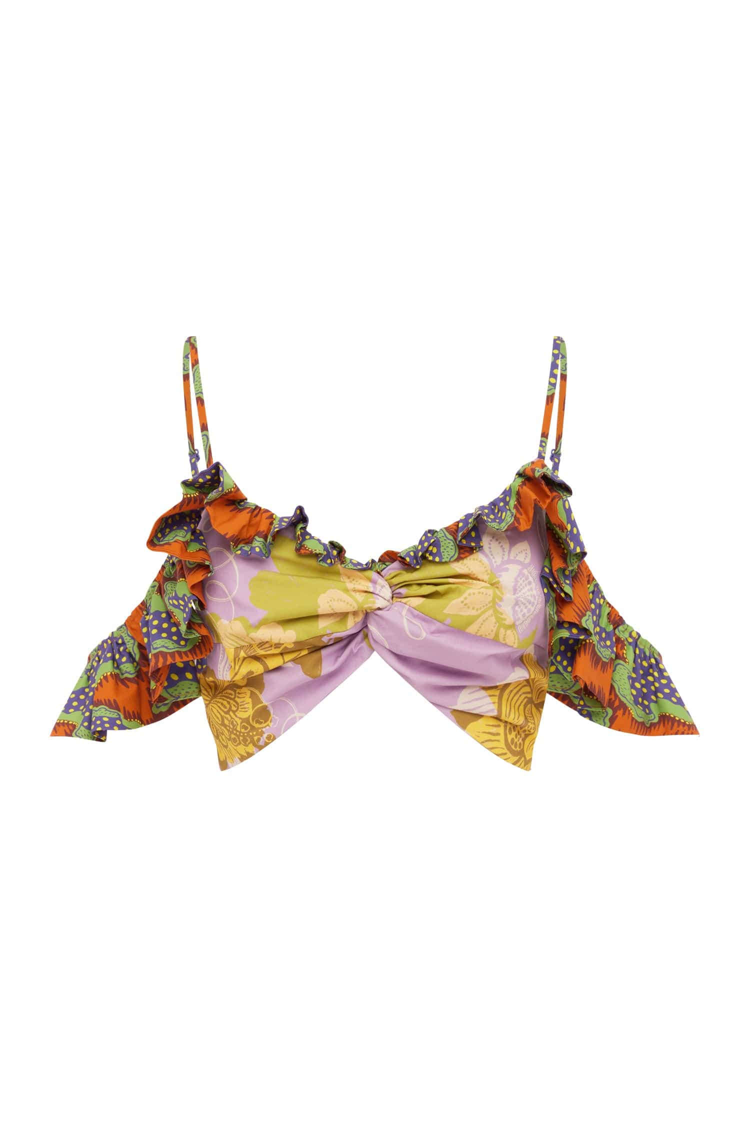 Alemaïs Arnie top brassière coton floral