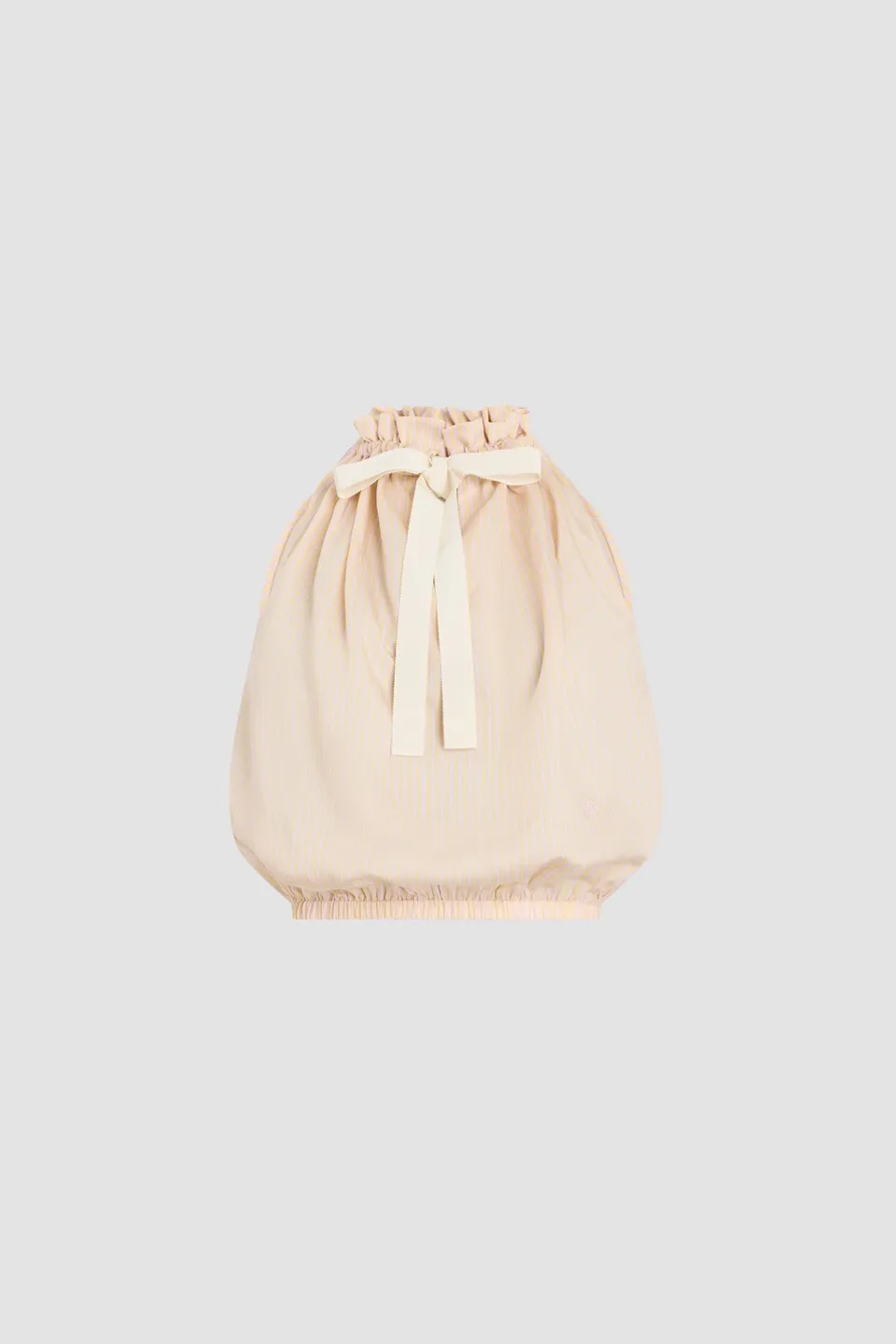Patou TO178 top sans manches rayé beige Shell Beach