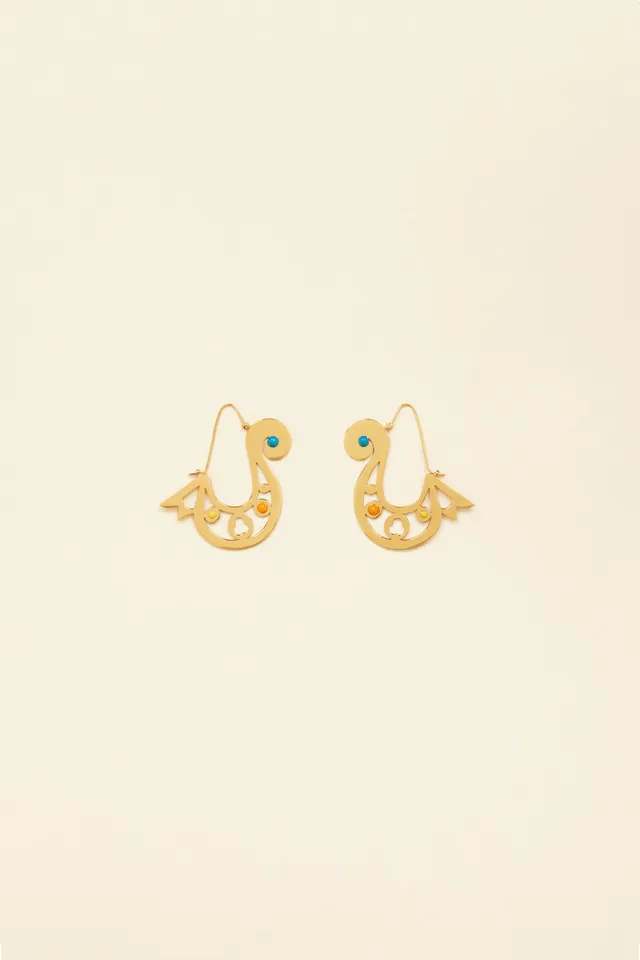 Patou Jewellery A21JW06910005500 boucles d'oreilles multicolore