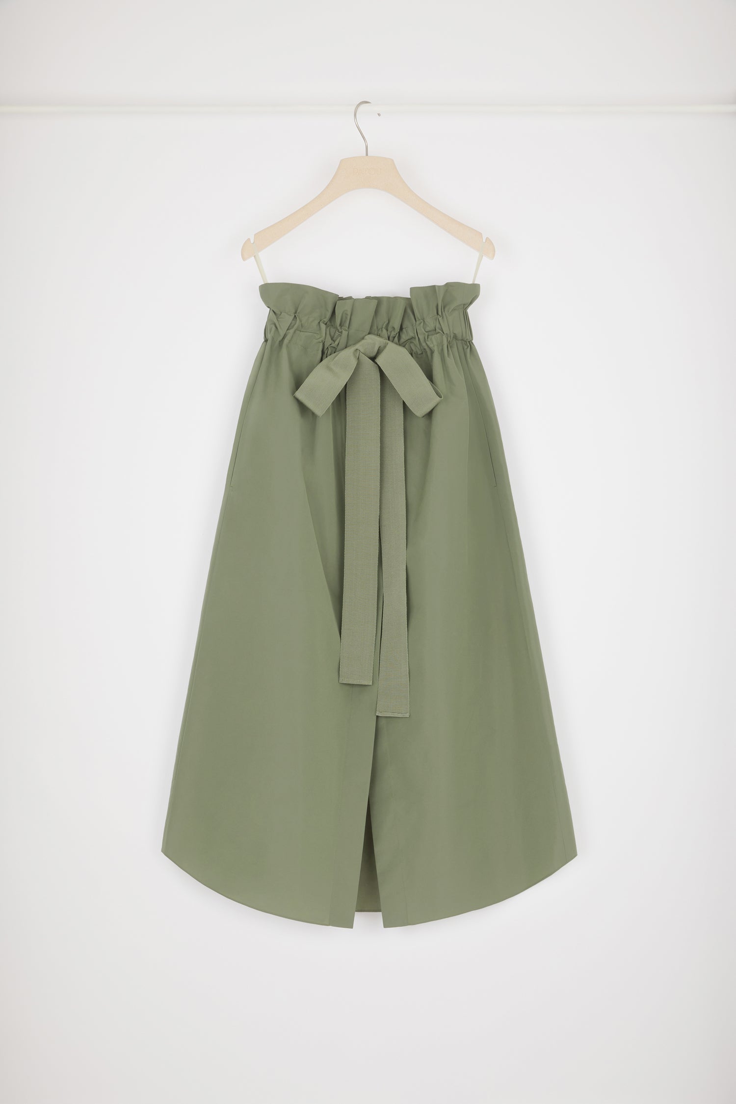 Patou H22SK0340011753L jupe faille recyclée loden