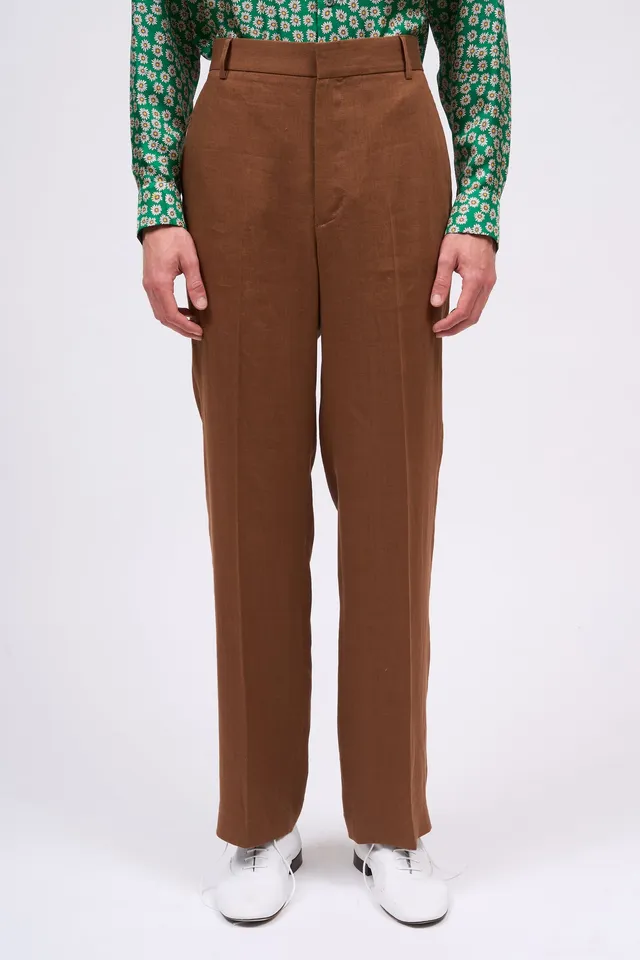 Paul & Joe Tailoring Alone pantalon droit lin