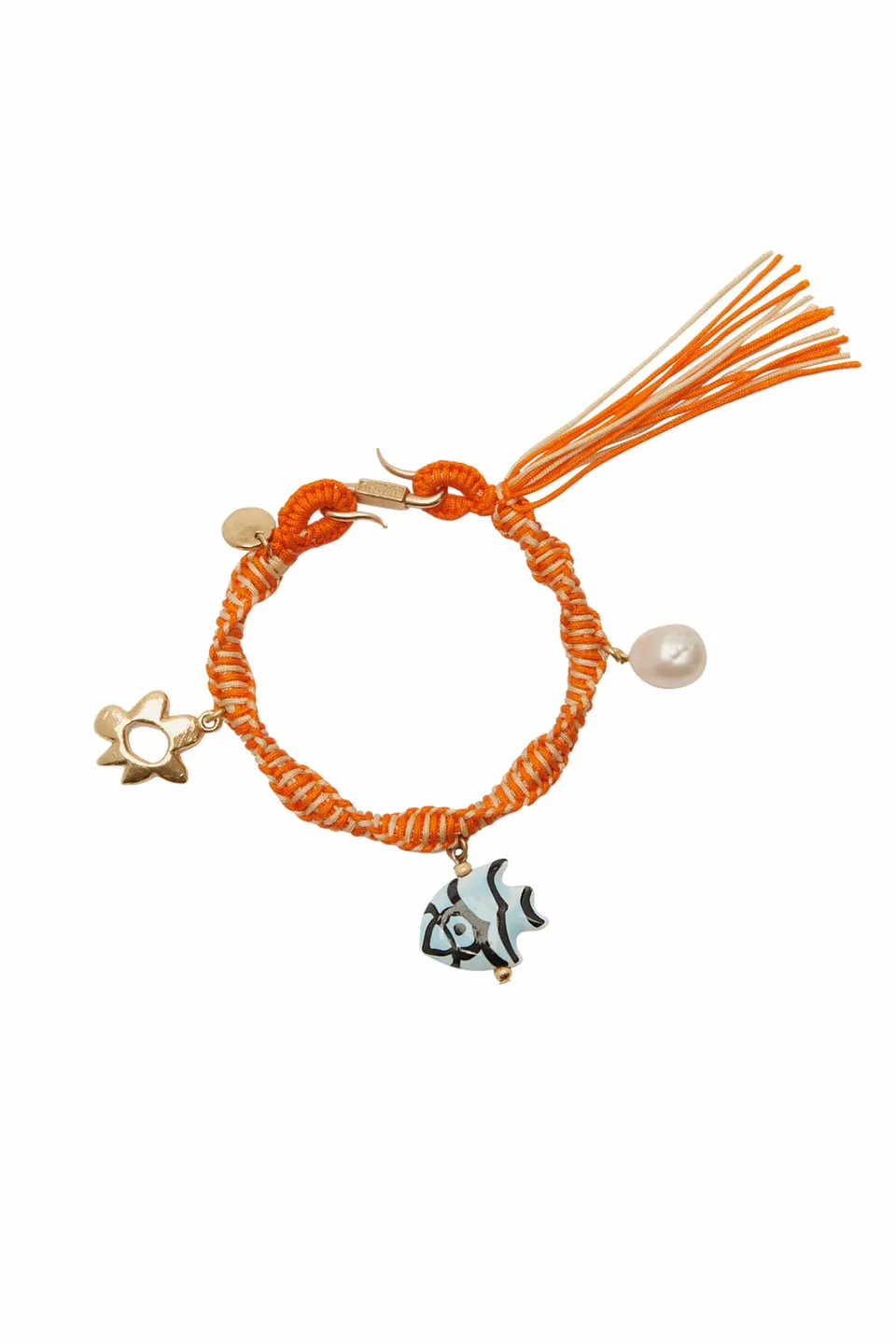 Alemäis Calypso Macrame bracelet breloques taille unique