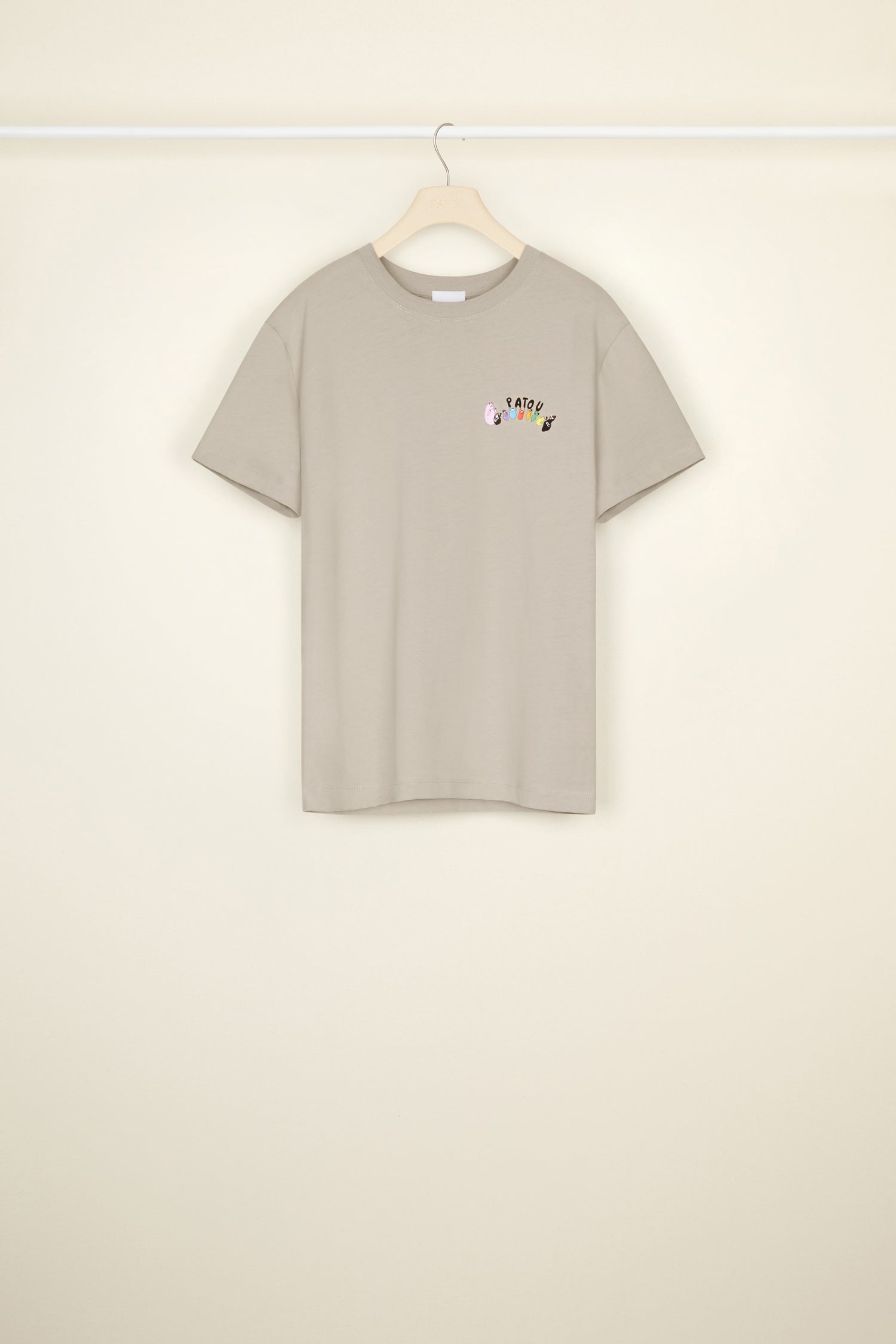 Patou t-shirt Barbapatou coton bio Parchment XS imprimé