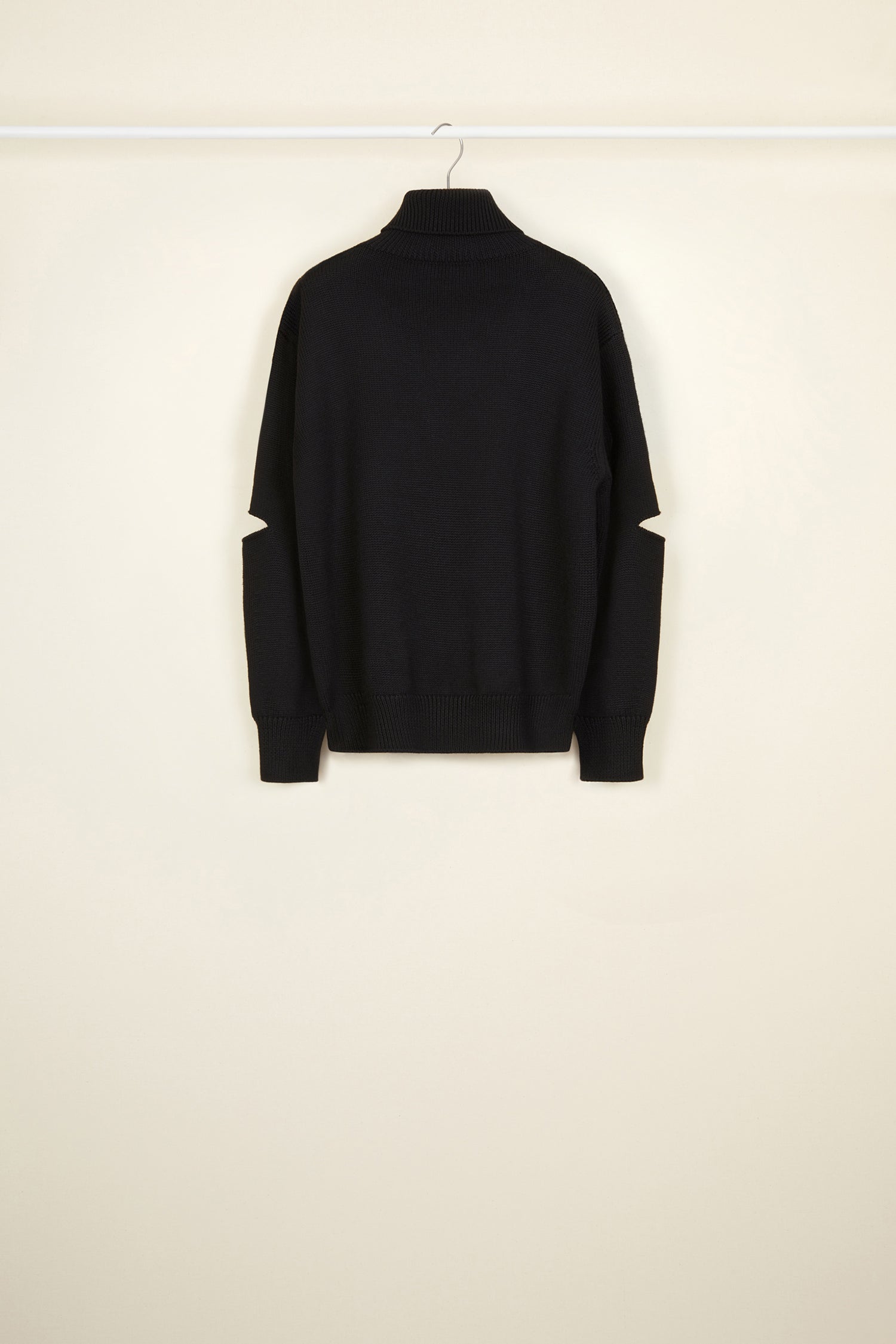 Patou Knitwear A20KN0088025999B pull laine noir XS