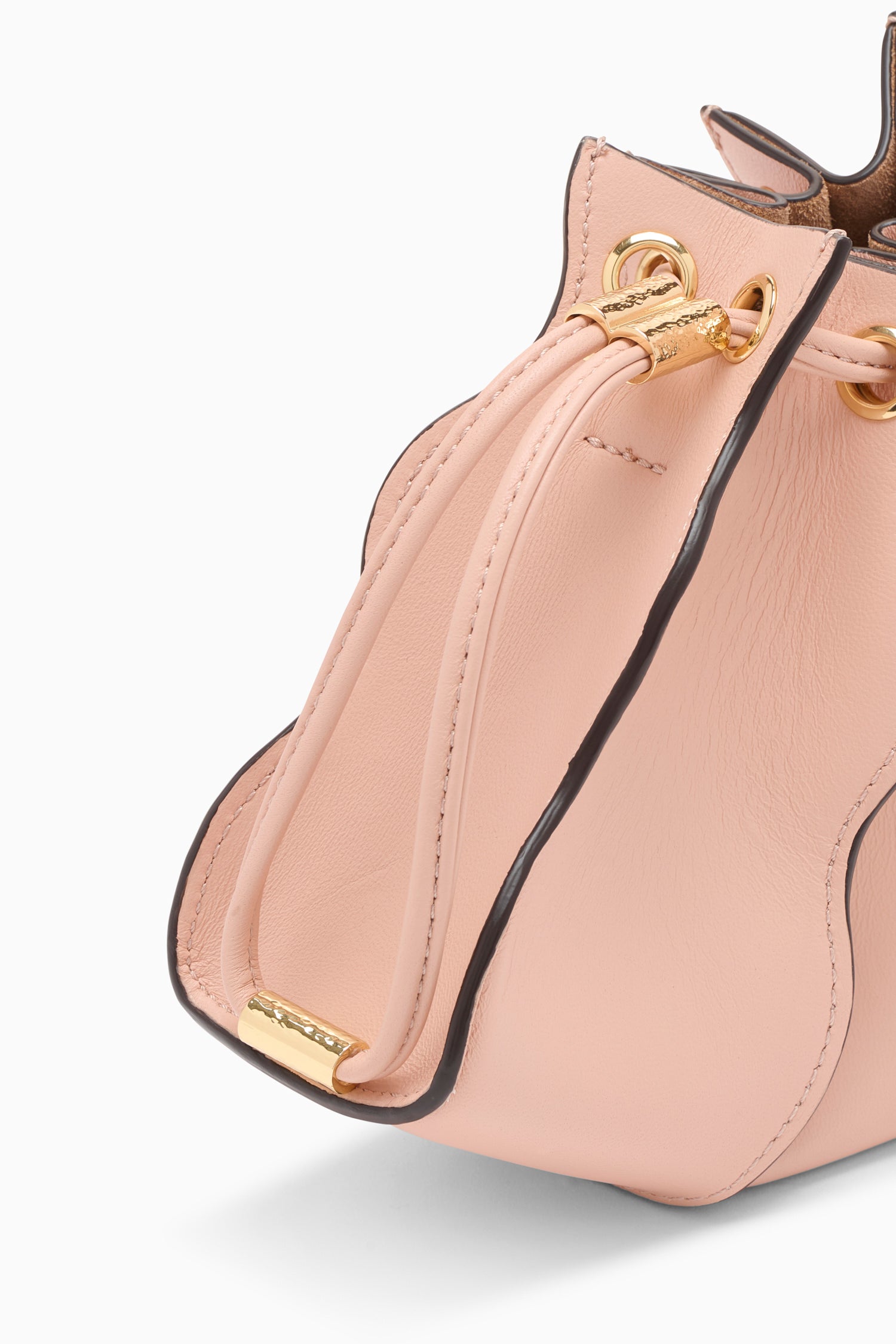 Ulla Johnson Adria Petit Sac Tulip Cuir Nappa Crossbody