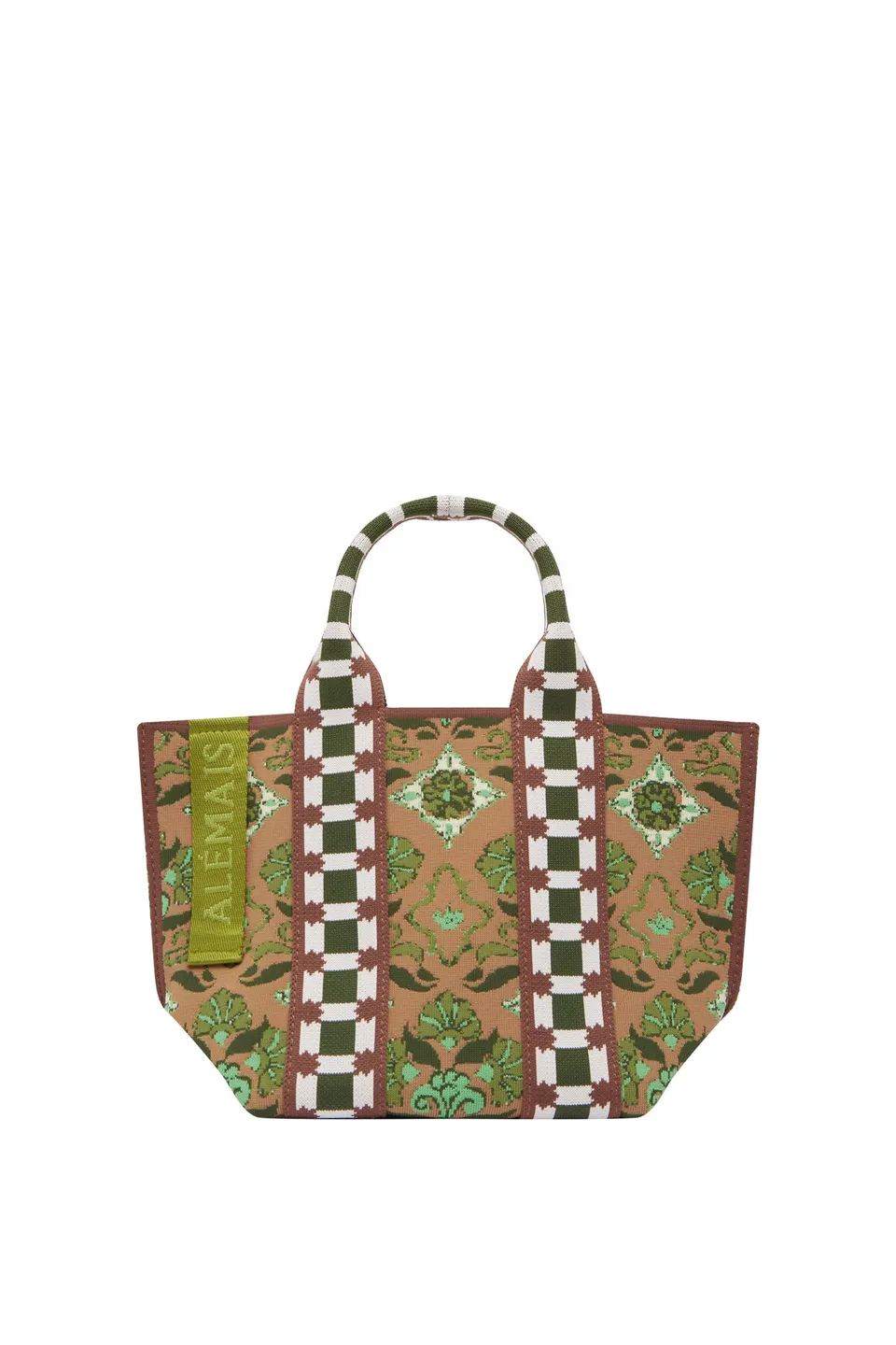 Alemäis Cece Jacquard sac mini tote recyclé