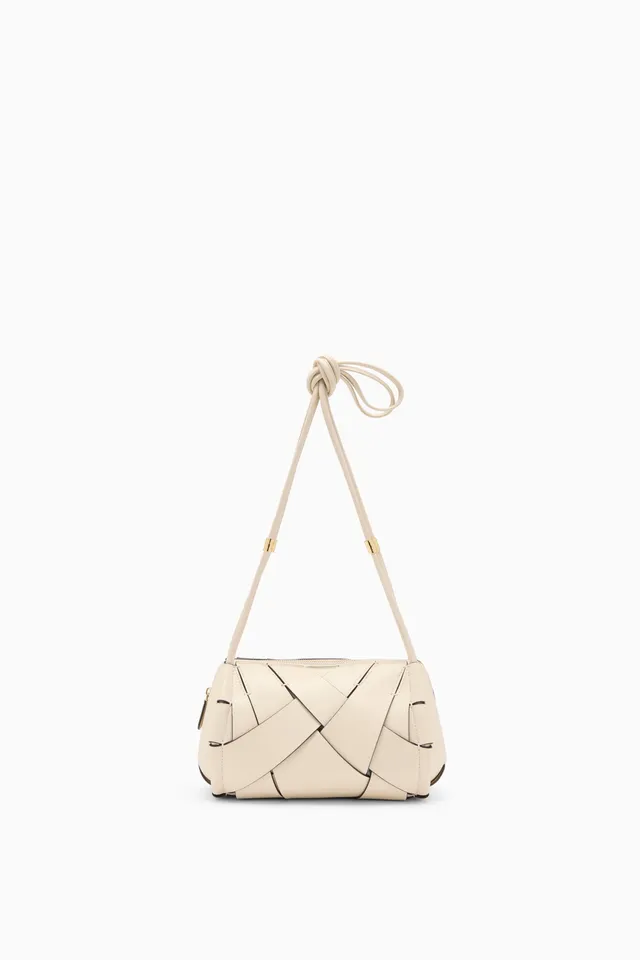 Ulla Johnson Charlotte Sac Femme Cowrie Blanc Cuir