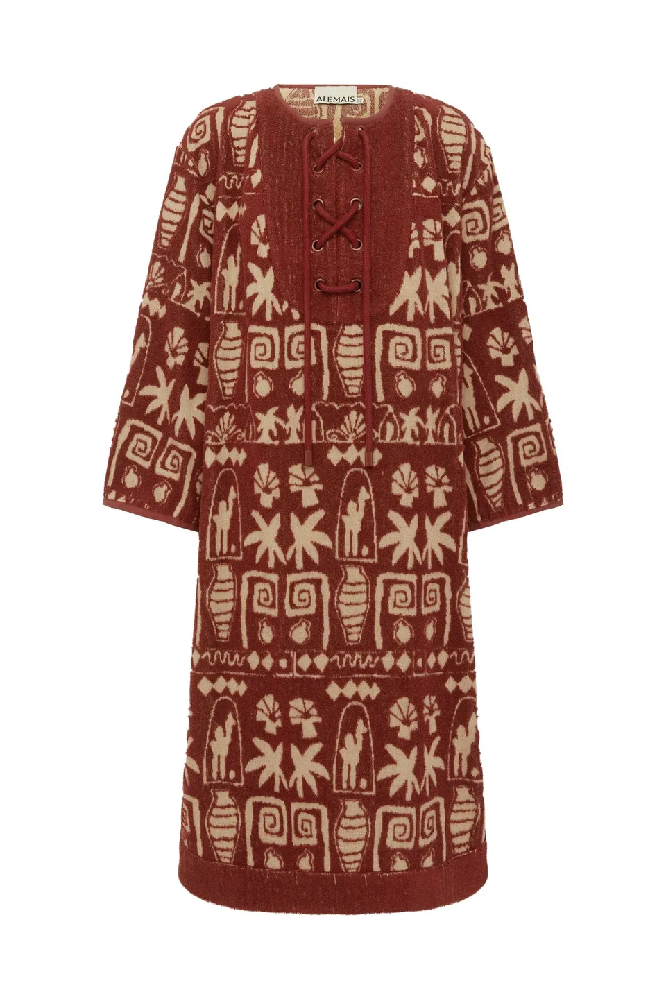 Alemäis Maya Midi Coverup robe midi coton bio