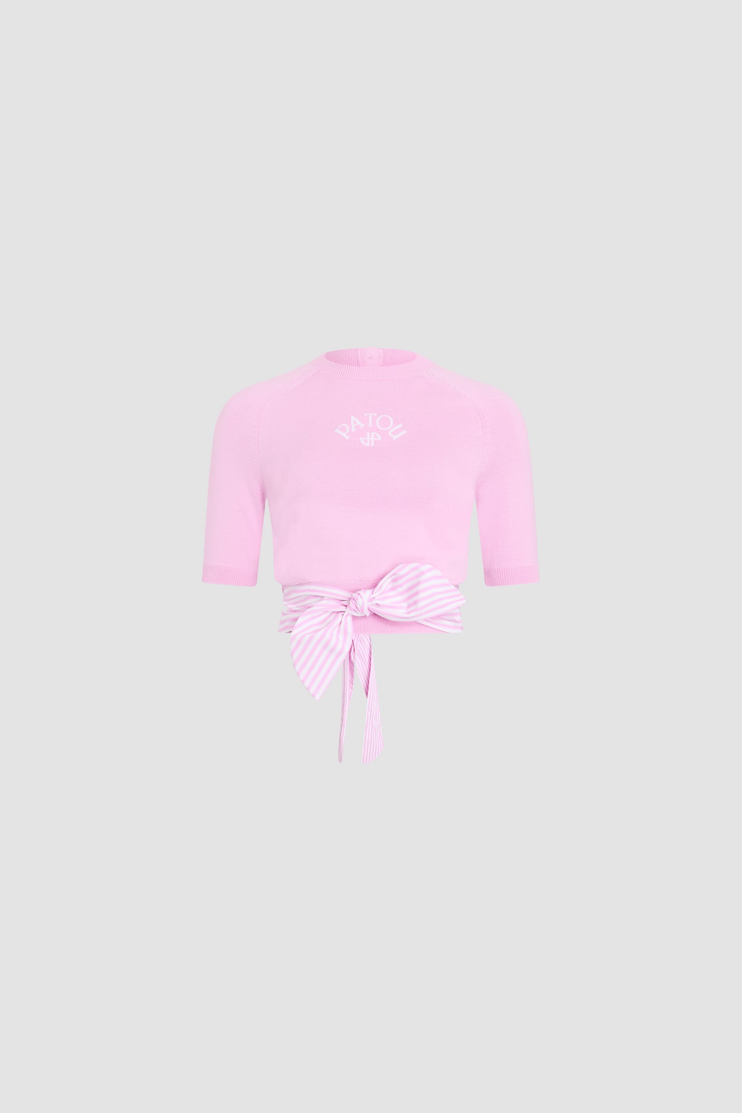 Patou T-Shirts KN331 t-shirt coton rose bougainvillée