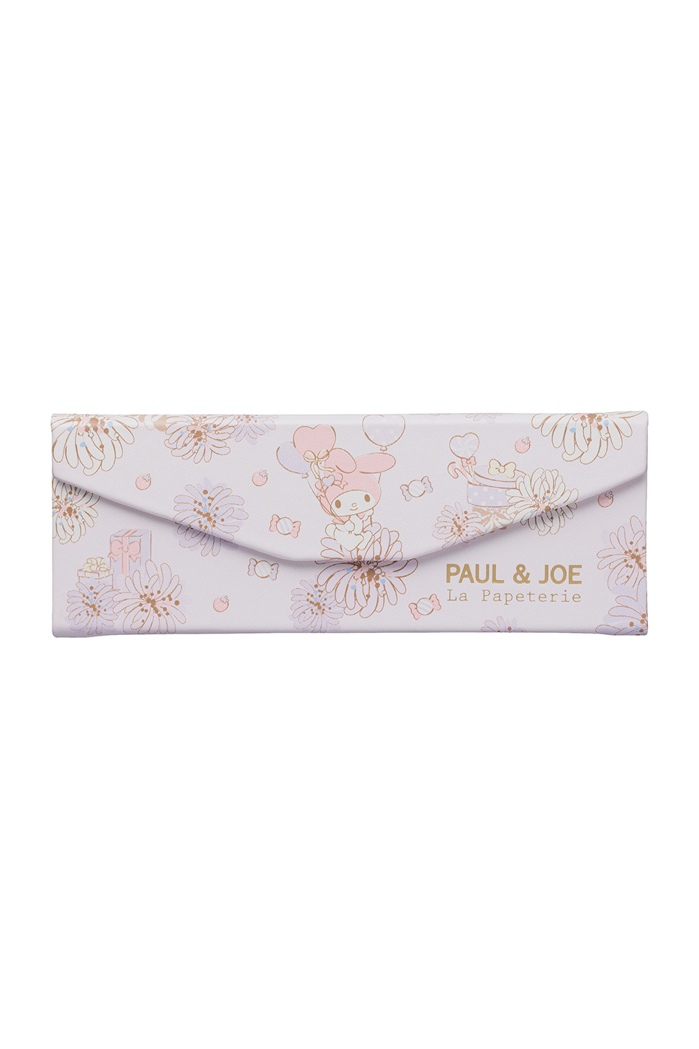 PAUL & JOE Etui lunettes rose chrysanthème My Melody TU
