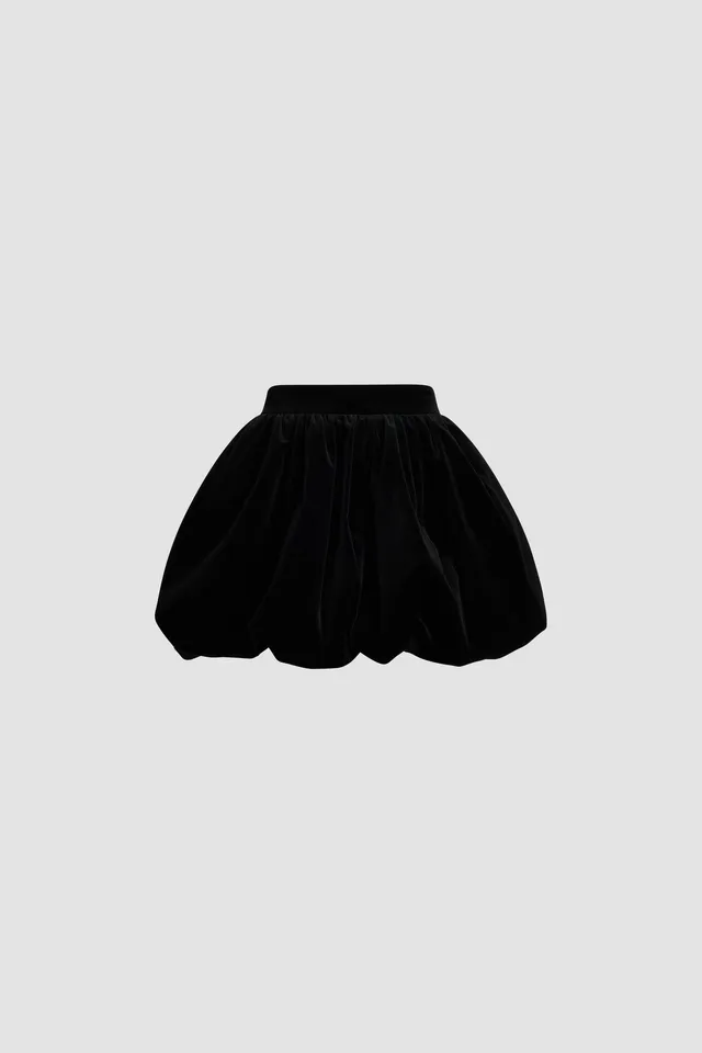 Patou Skirts mini bloomer SK043 velours noir