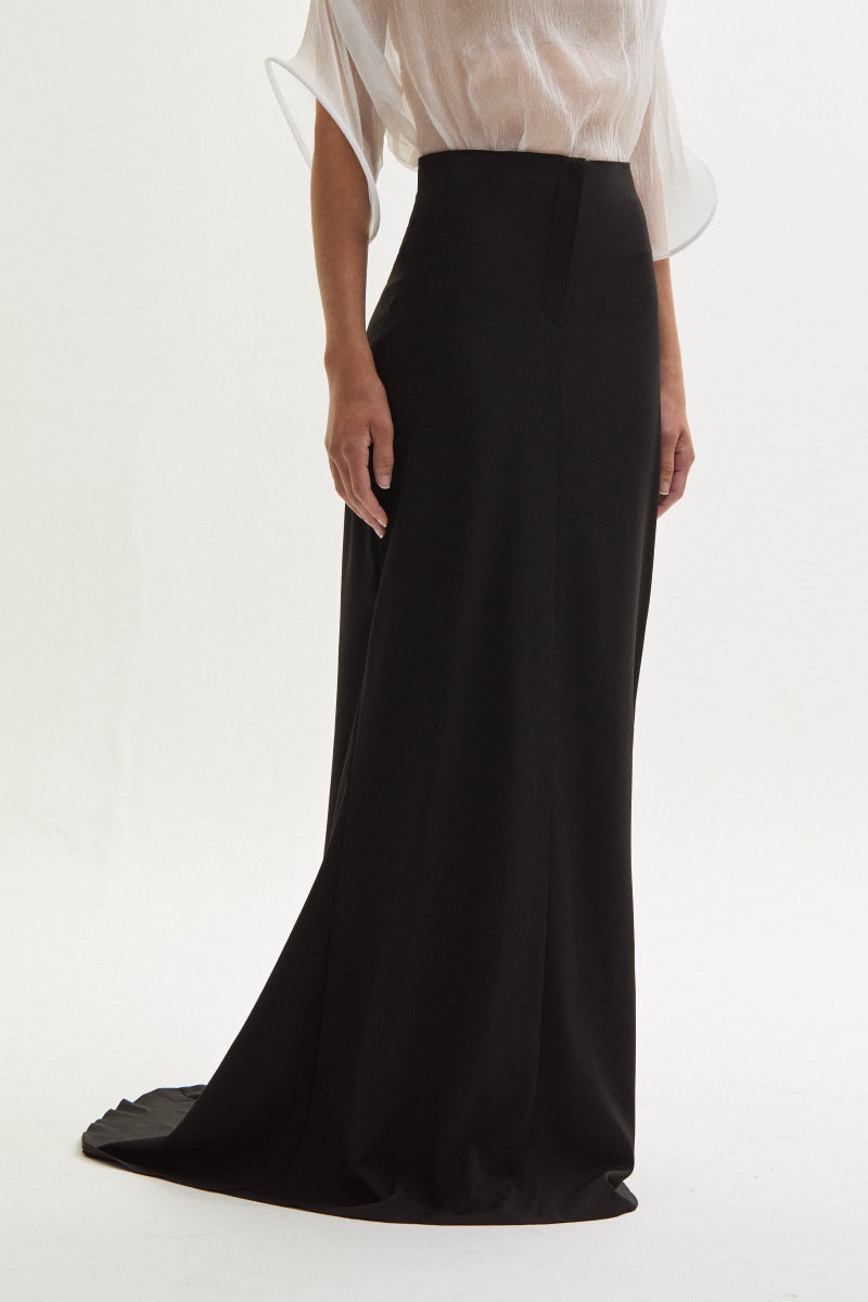 ATU Body Couture Concealed jupe longue coton taille haute