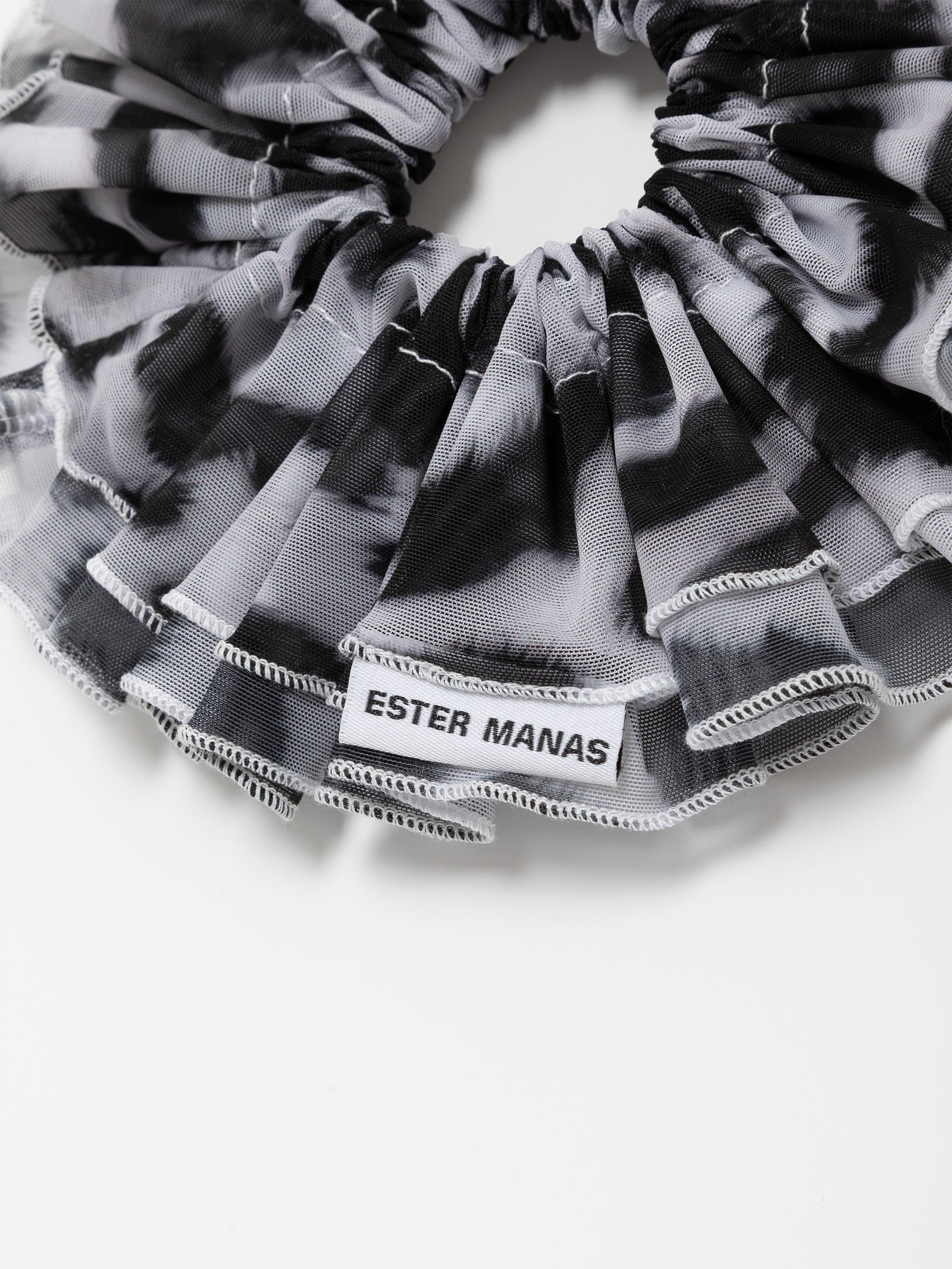Ester Manas Cancan Scrunchie mesh dalmatien 16 cm