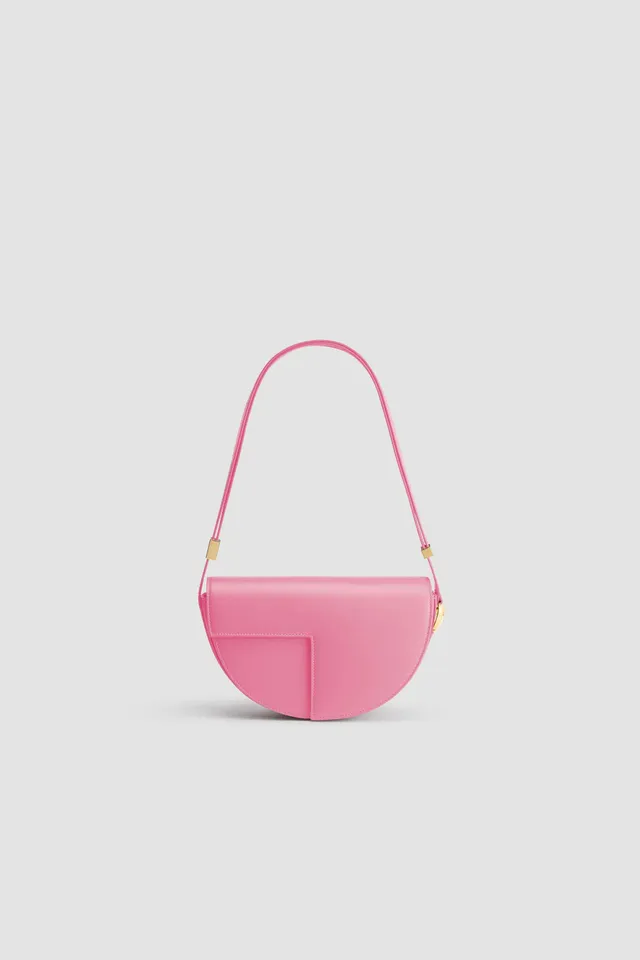 Patou P24BA0015101455P sac cuir rose Le Patou