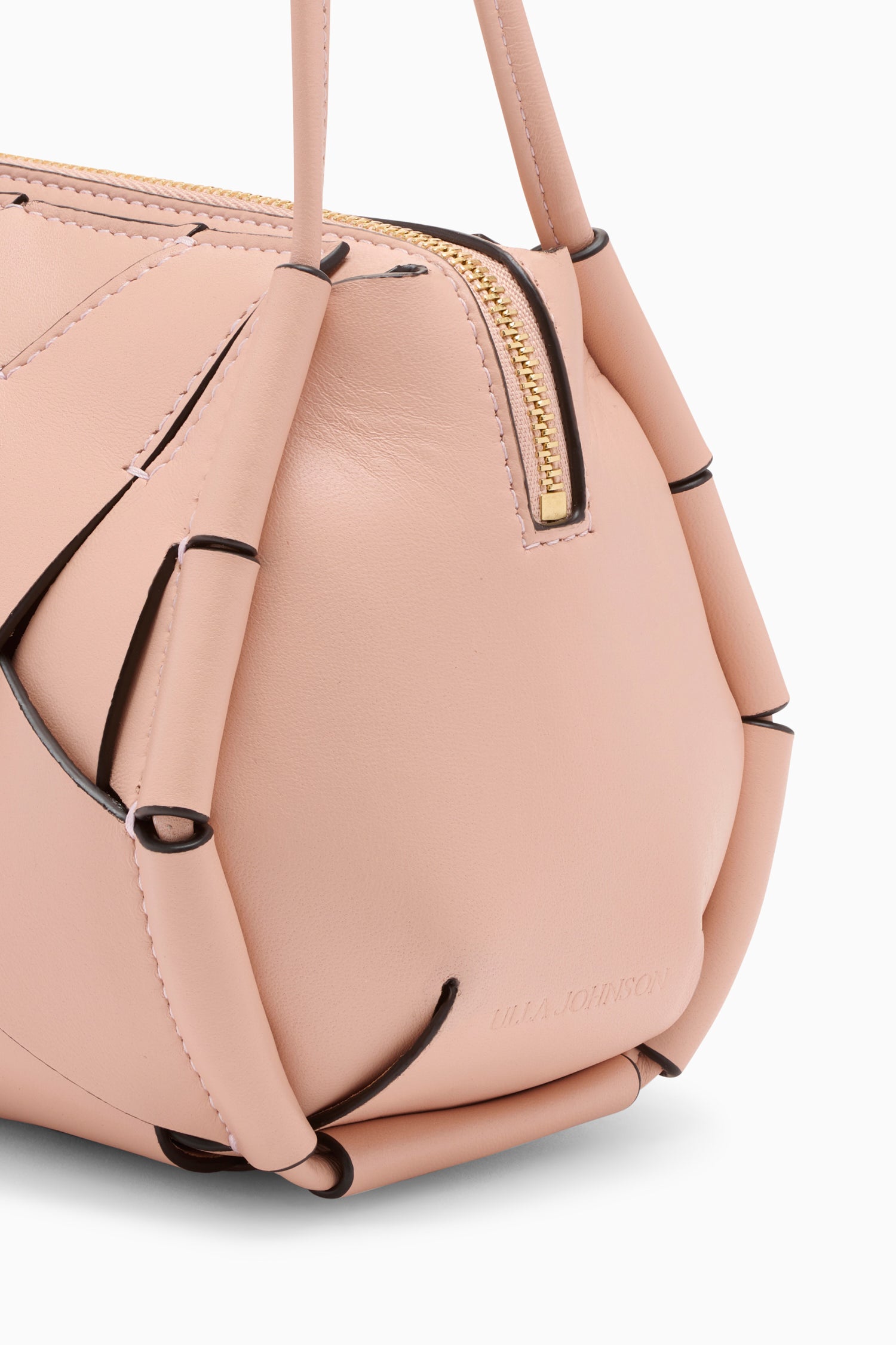 Ulla Johnson Charlotte sac cuir Tulip rose caméra bandoulière
