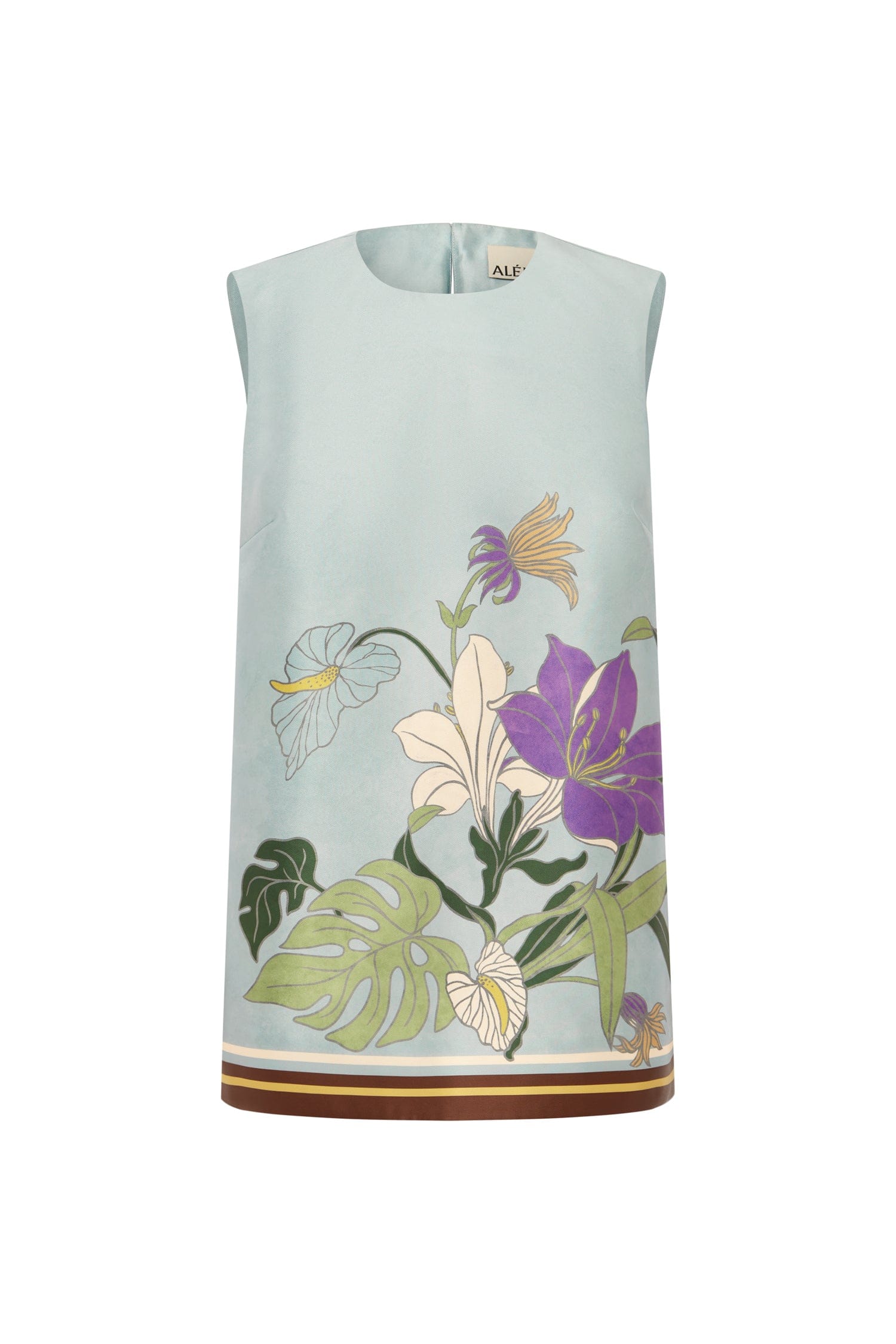 Alemais Alfie Top haut tunique fleuri polyester recyclé