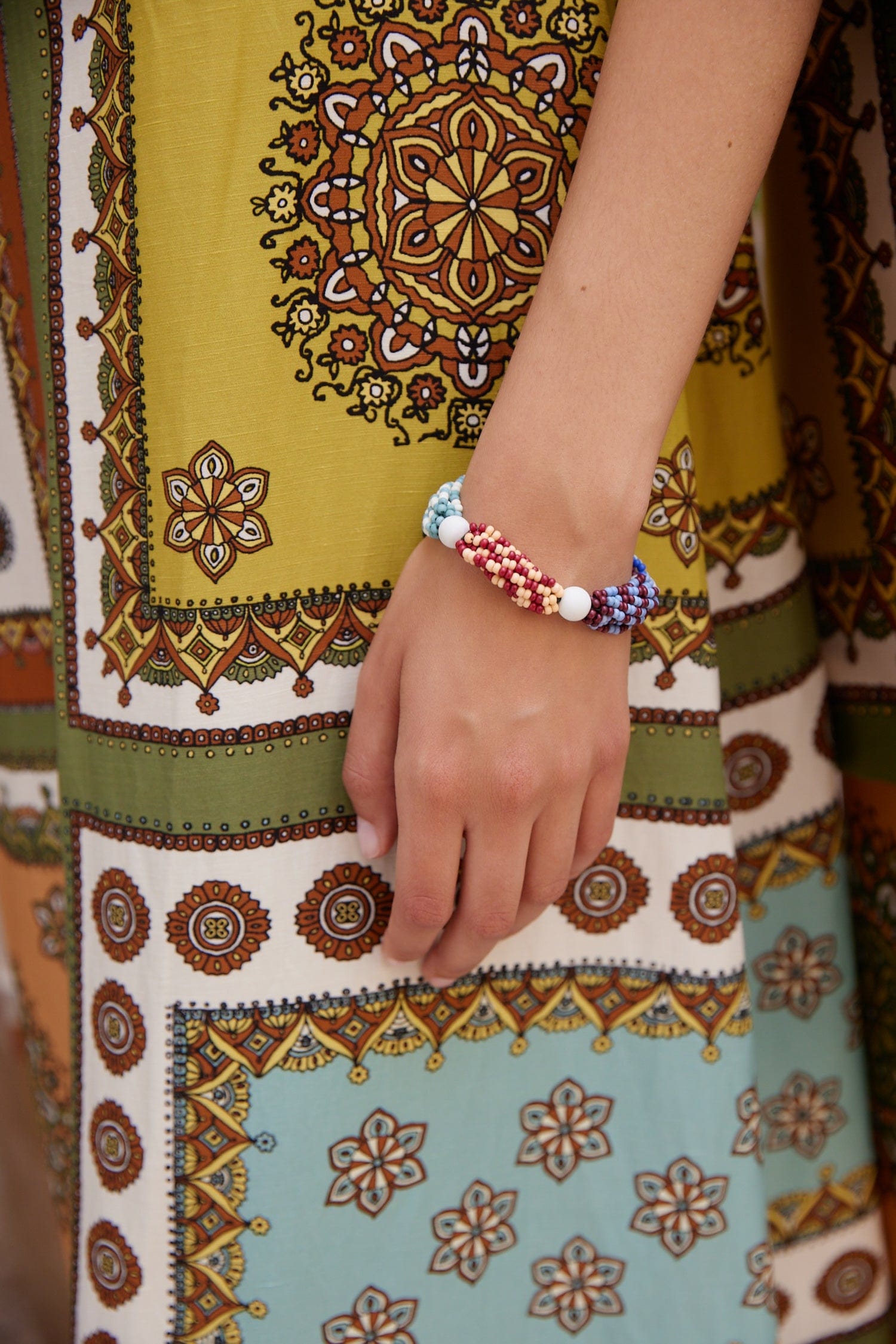 Alemaïs Le Jardin bracelet perles taille unique
