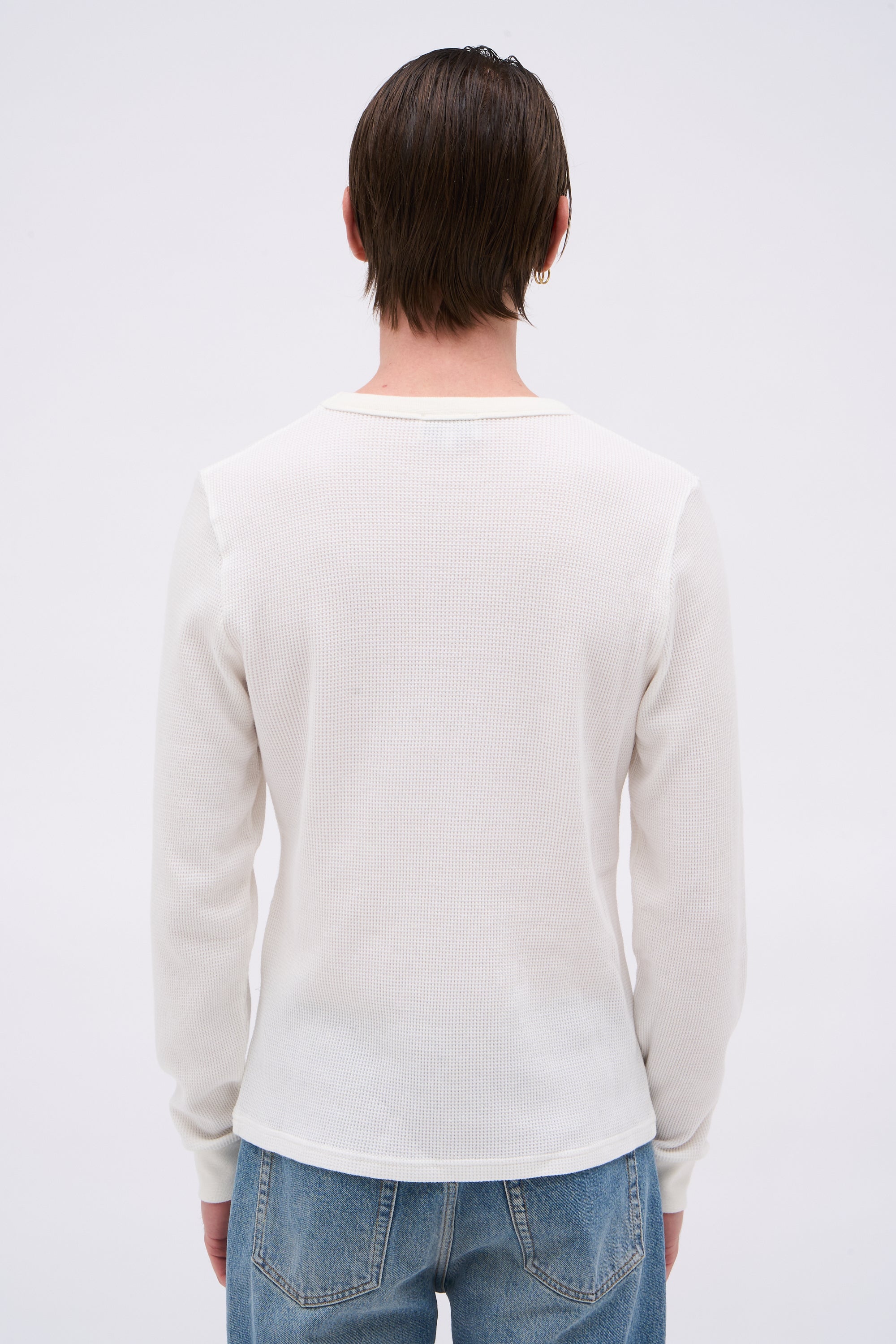 Paul & Joe Hauts tee-shirt Sancti bleu manches longues coton