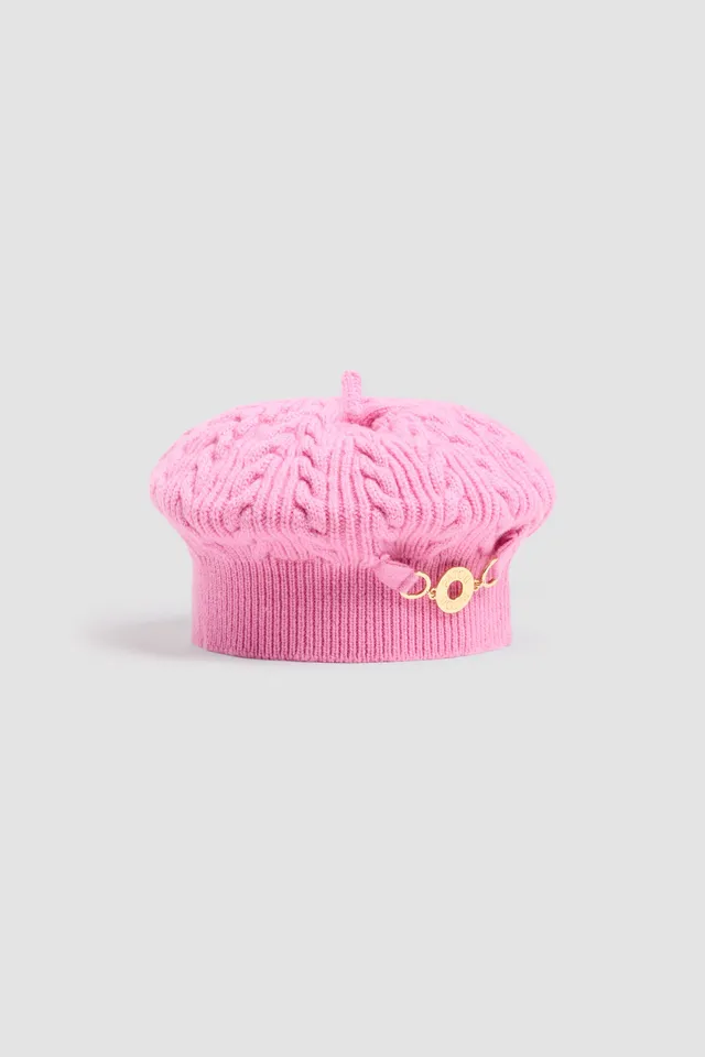 Patou Beret AC103 Laine Cachemire Pink Pearl TU