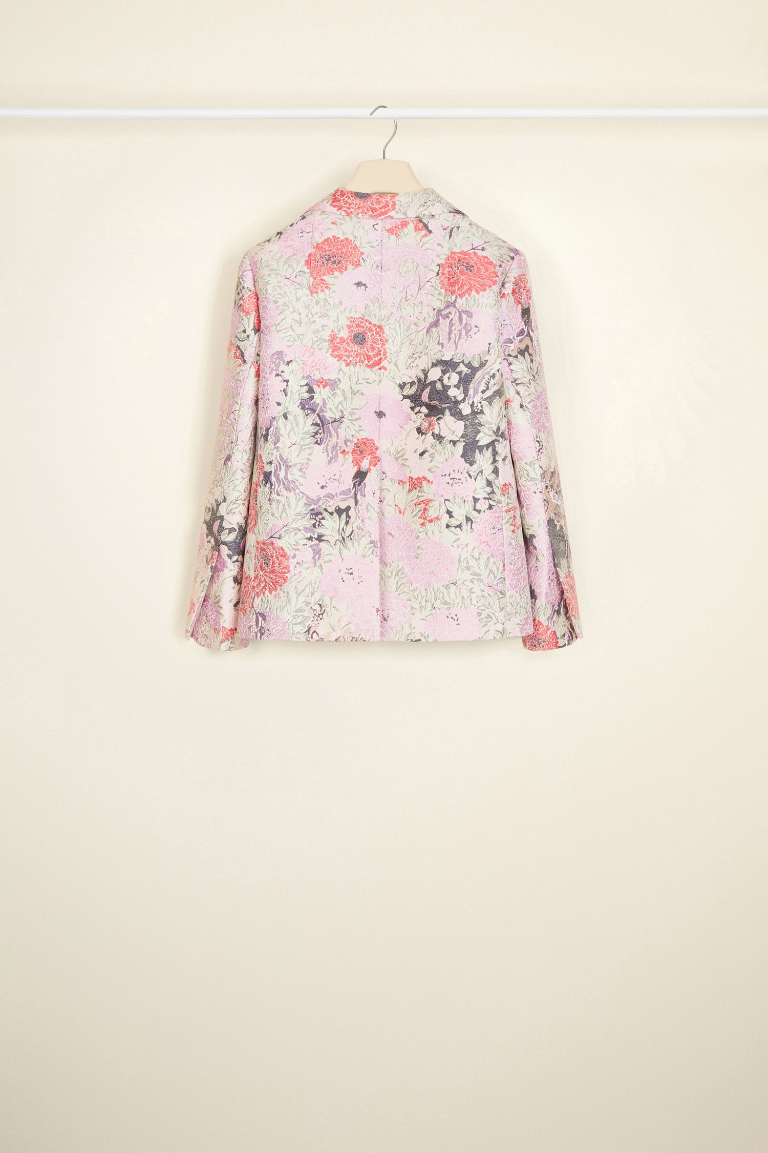 Patou JA017 veste jacquard coton Birds Peonies 34-44