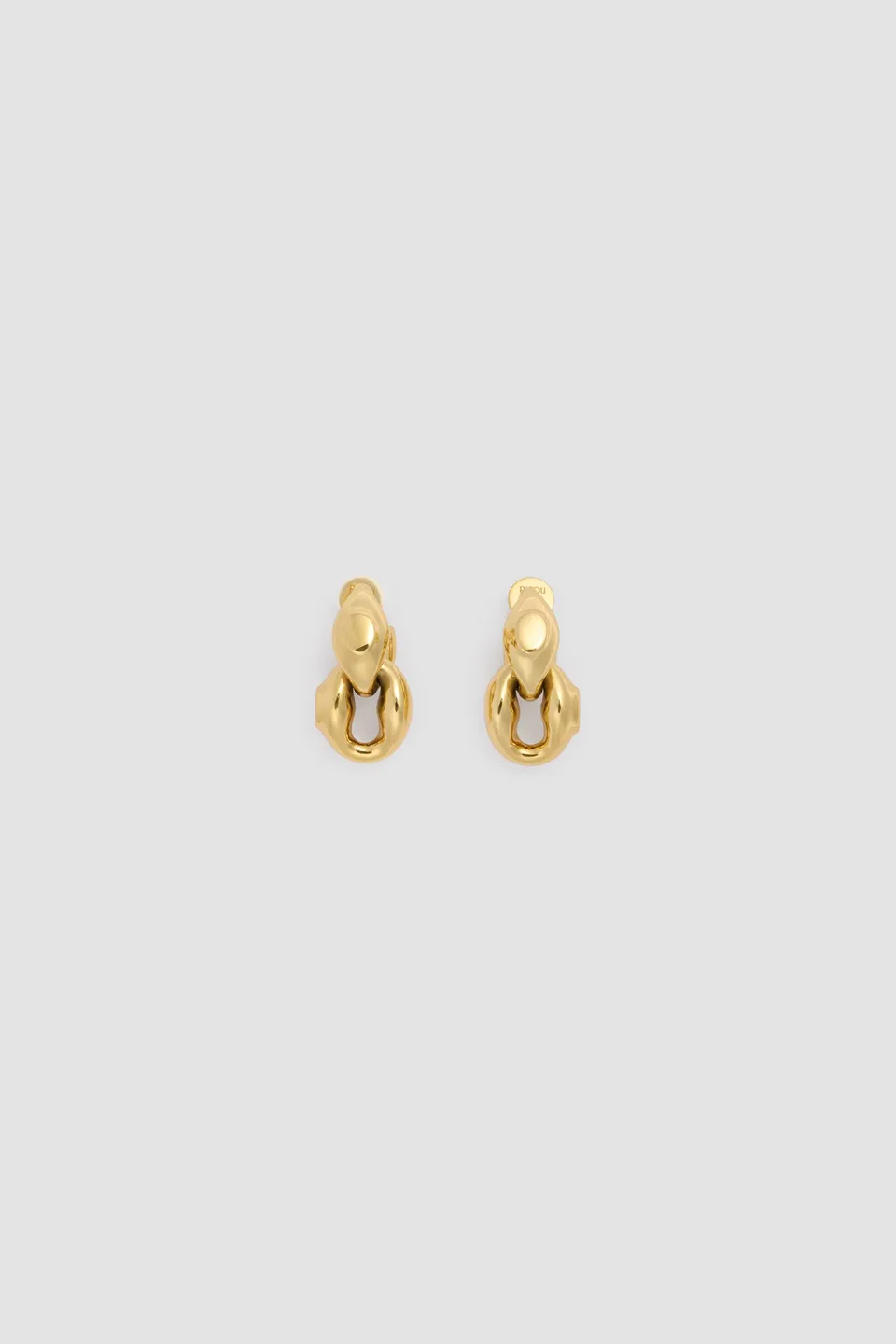 Patou JW161 boucles chevalière laiton doré Gold