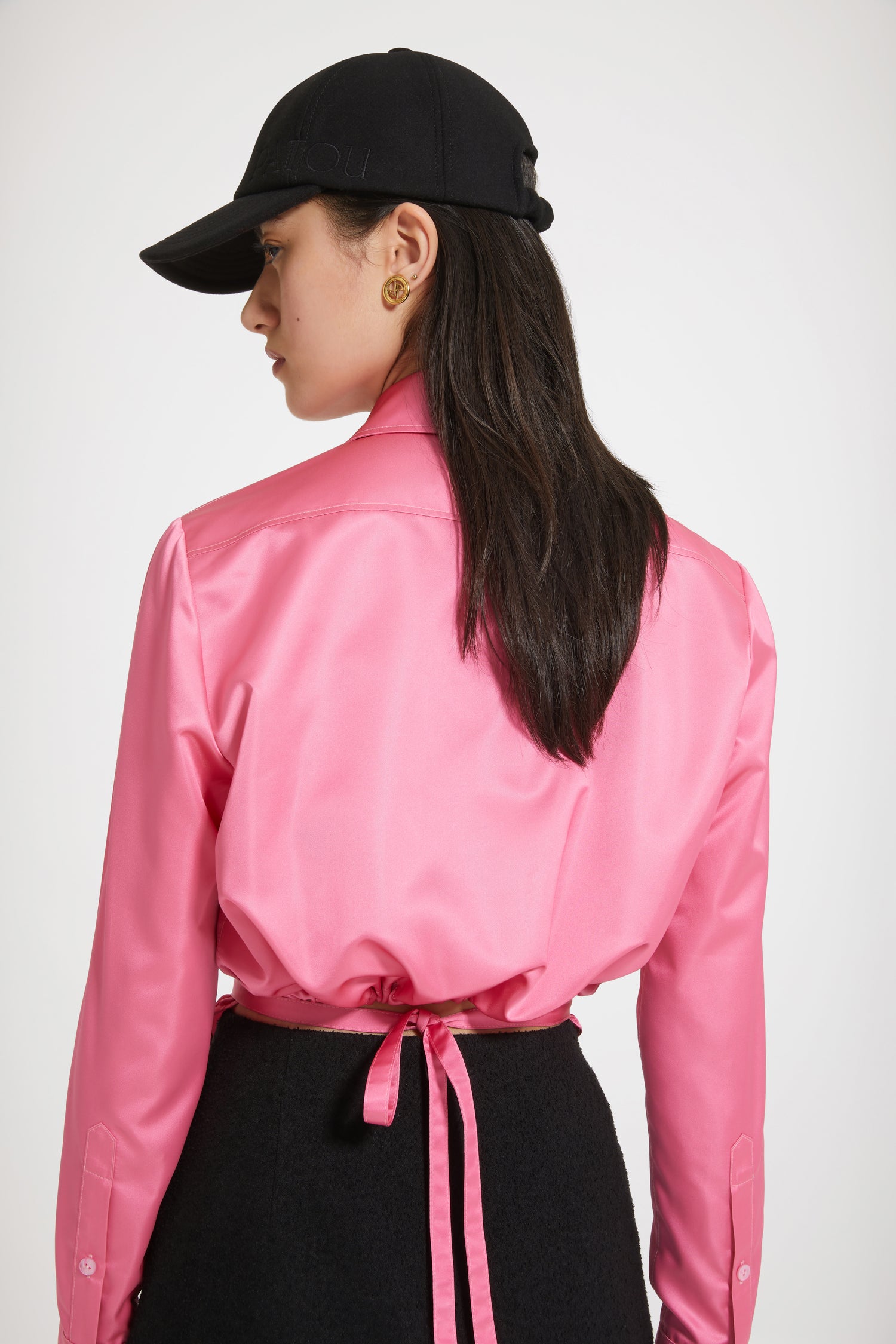 Patou Tops chemise BL0260152426P satin rose 44
