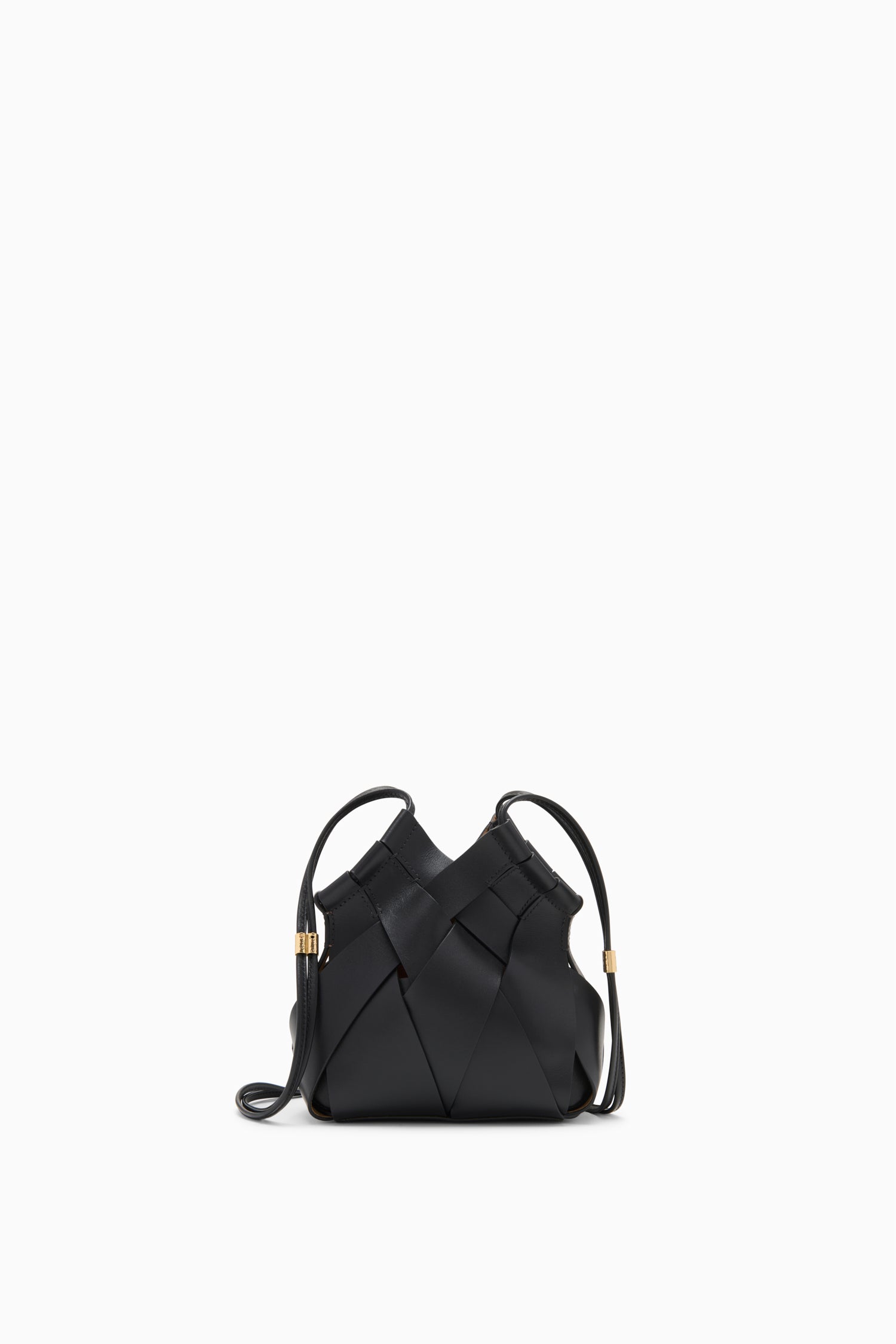 Ulla Johnson Charlotte Crossbody sac bandoulière noir cuir