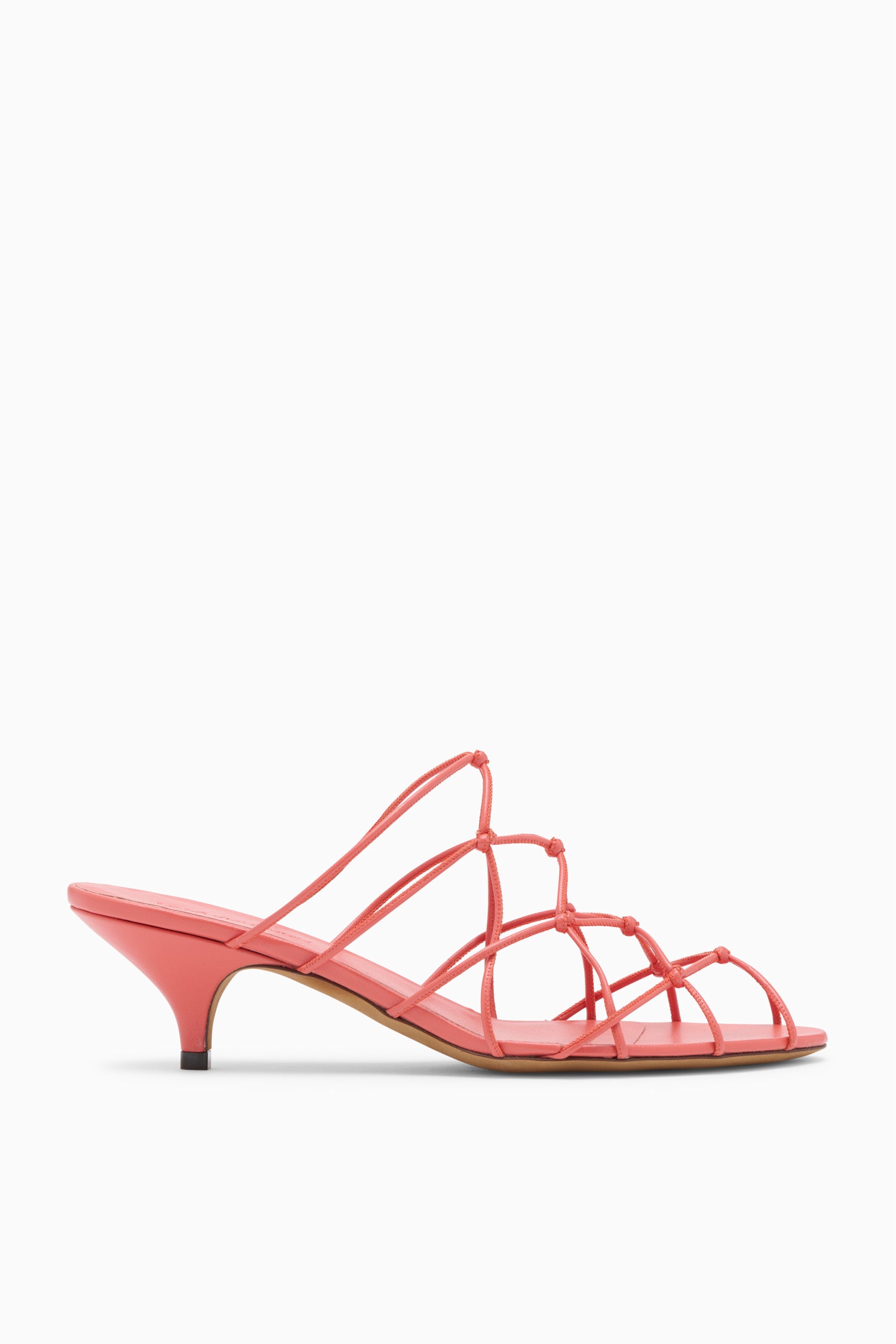 Ulla Johnson Colette PF261003 sandales Crimson talon 50mm