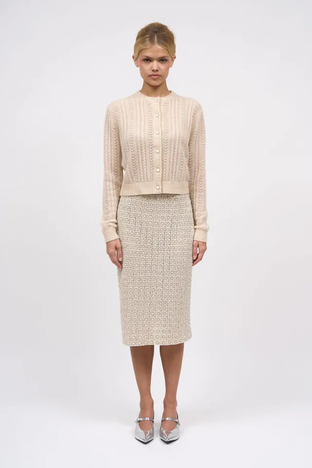 Paul & Joe Novelo cardigan cachemire mélangé torsades