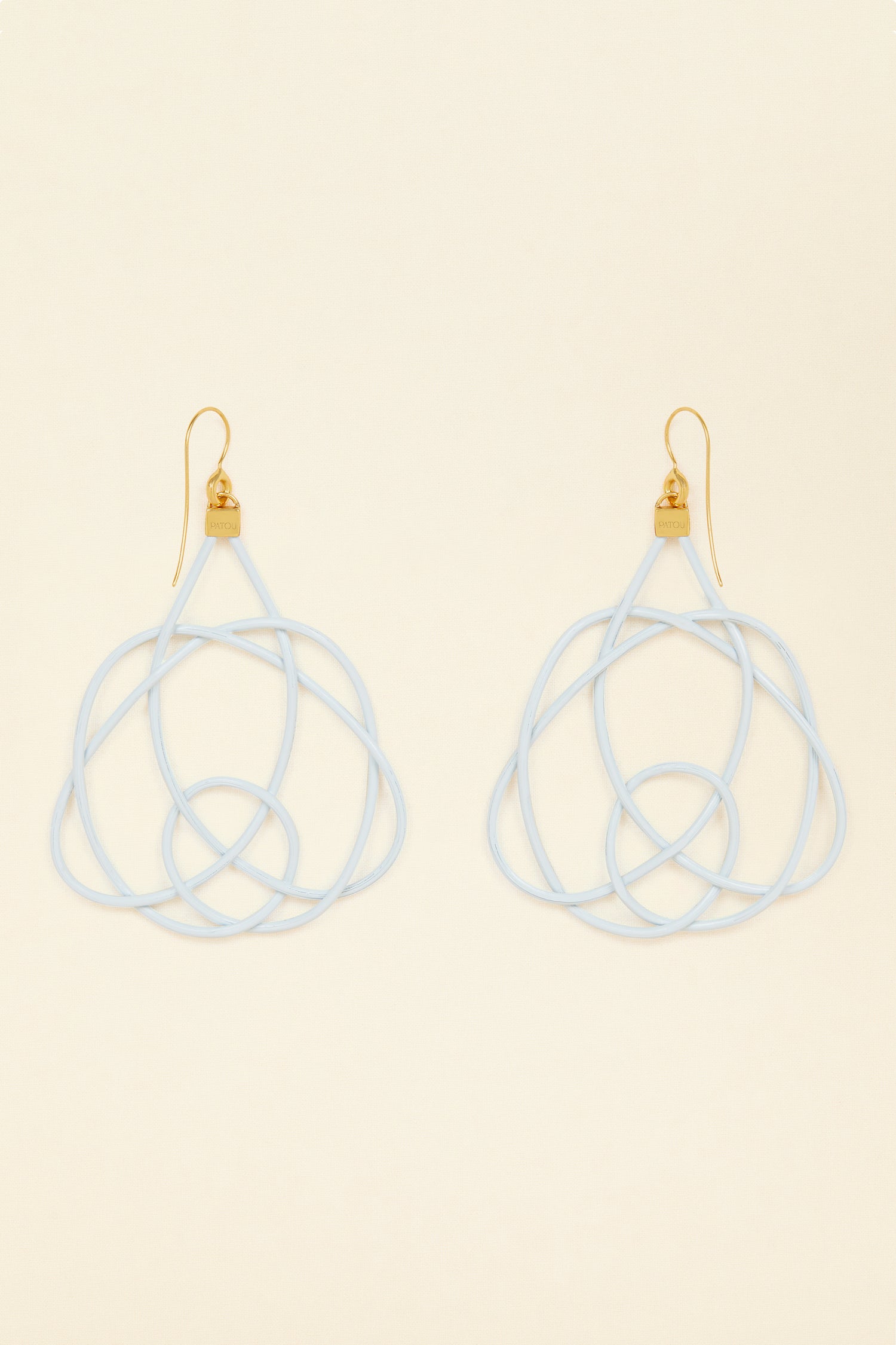 Patou P22JW0810043626B boucles oreilles osier Sky Blue TU