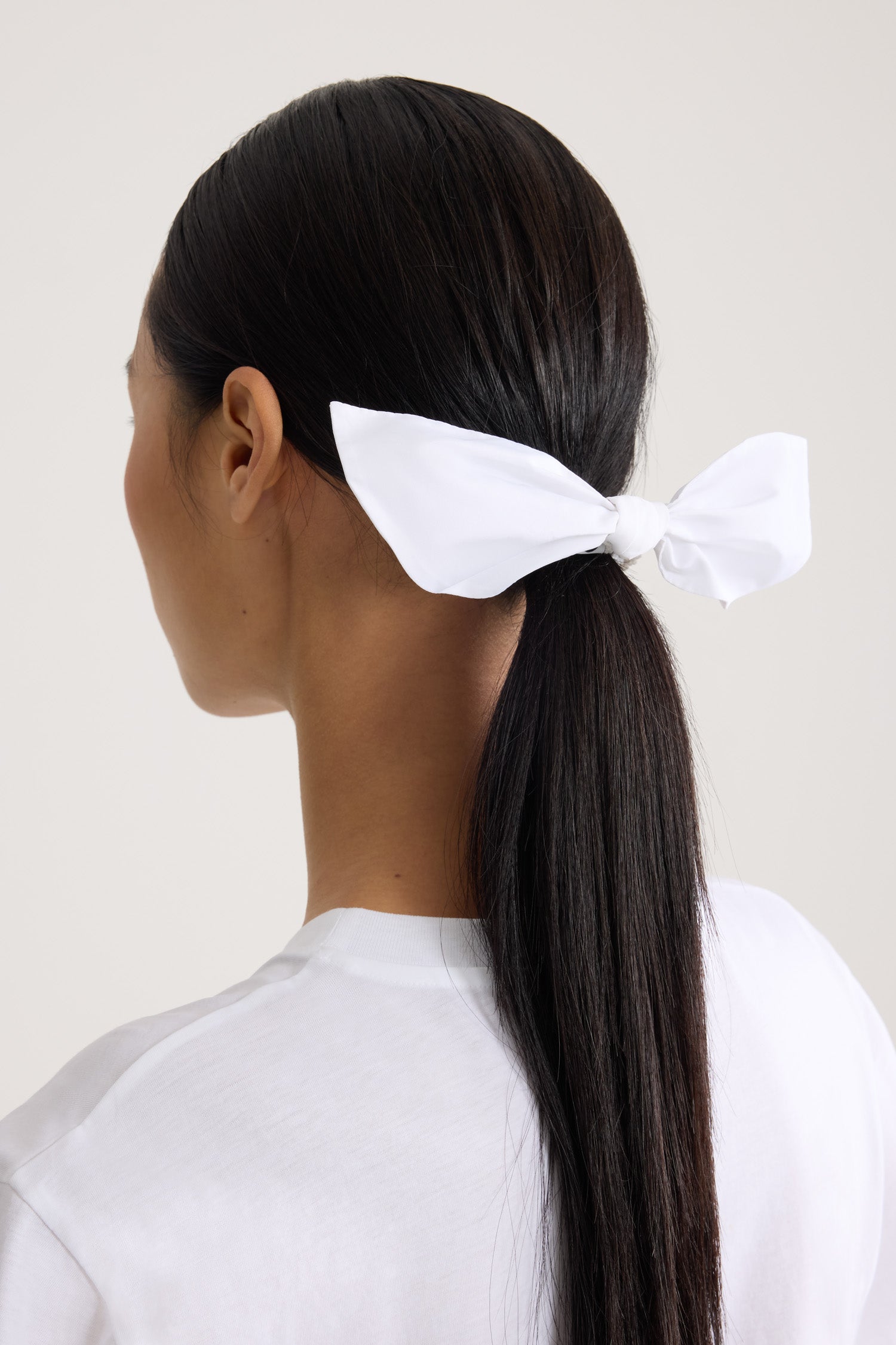 Patou AC142 chouchou blanc noué taille unique faille