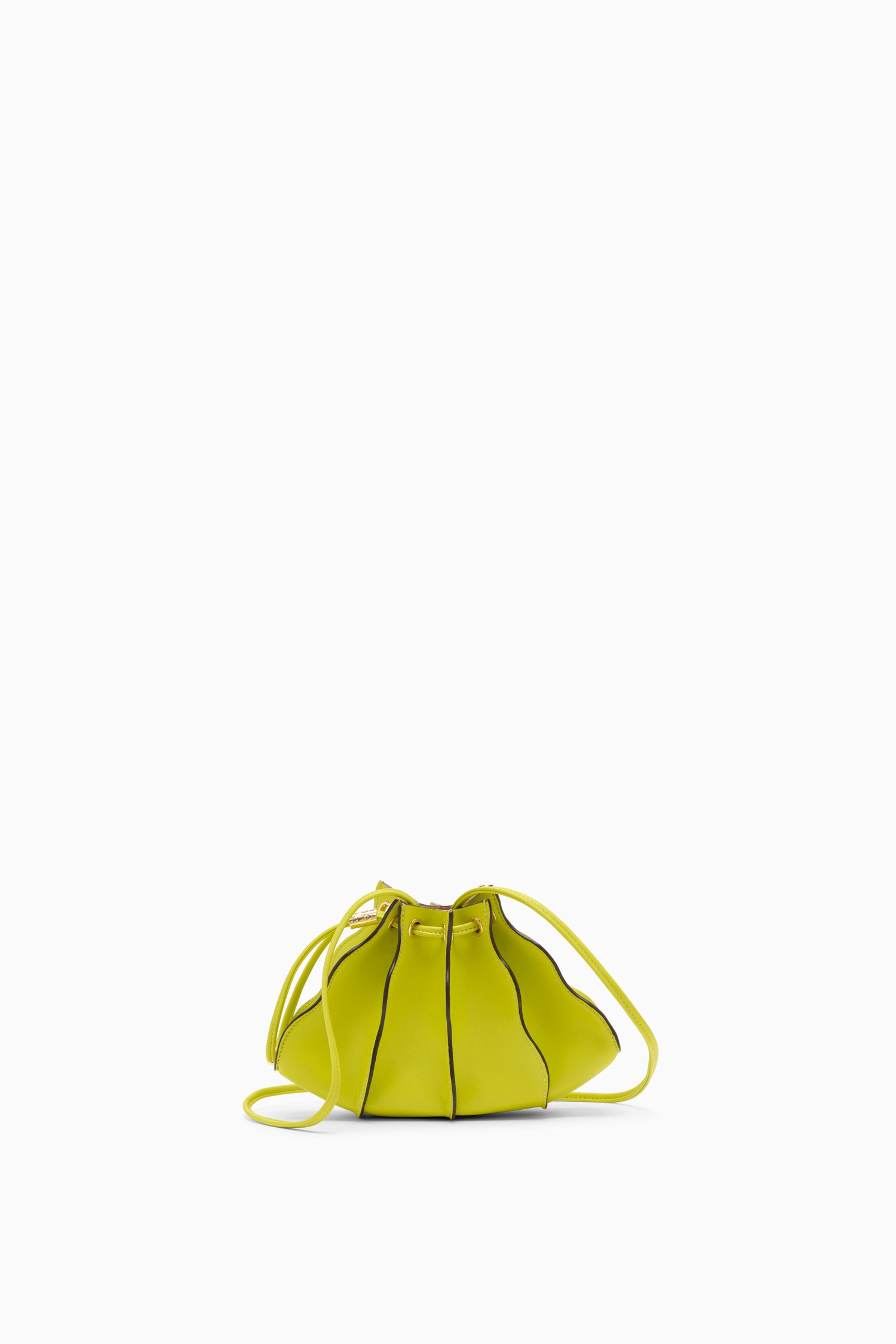 Ulla Johnson Adria SP261106 sac bandoulière Limon cuir vert