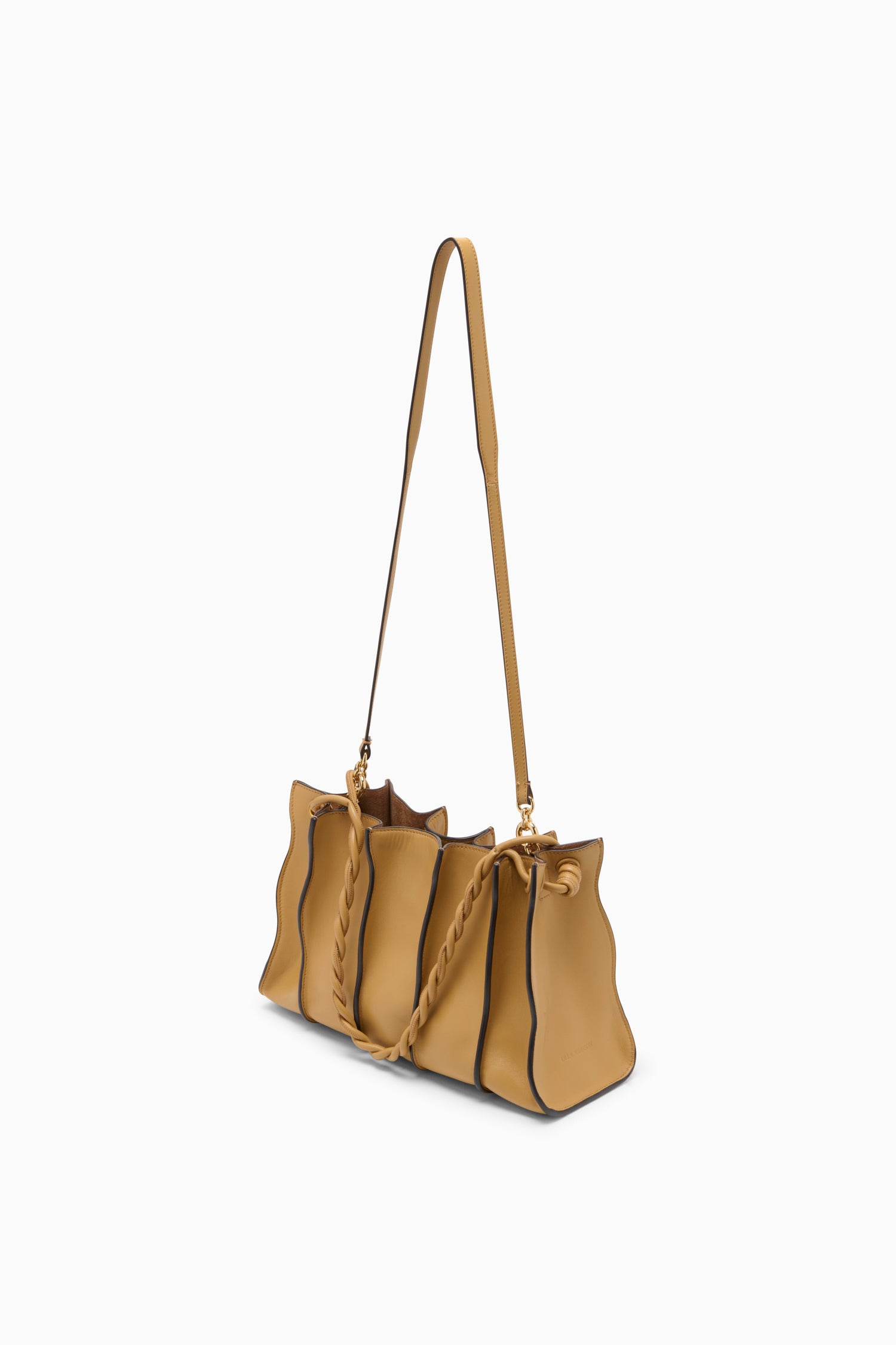 Ulla Johnson Adria FA261163 sac cuir Bisque beige convertible