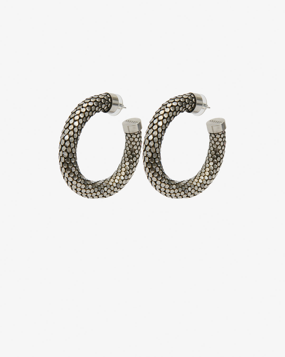 Isabel Marant Gaia boucles d'oreilles créoles argent