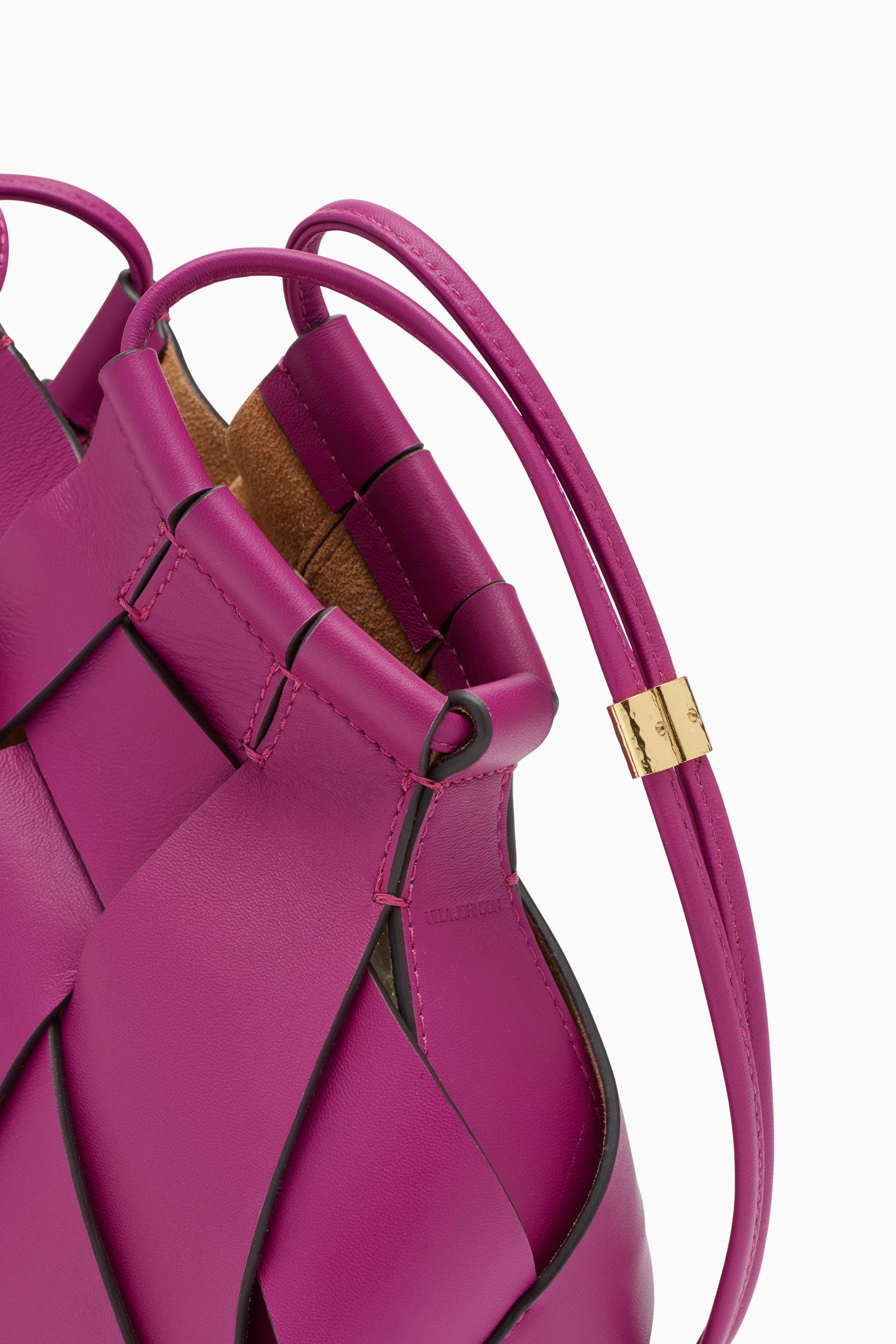 Ulla Johnson Charlotte PF261183 sac bandoulière cuir Orchid