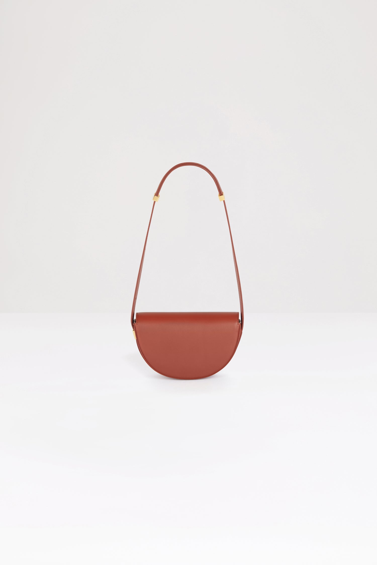 Patou Le Petit Patou sac cuir marron 20 cm