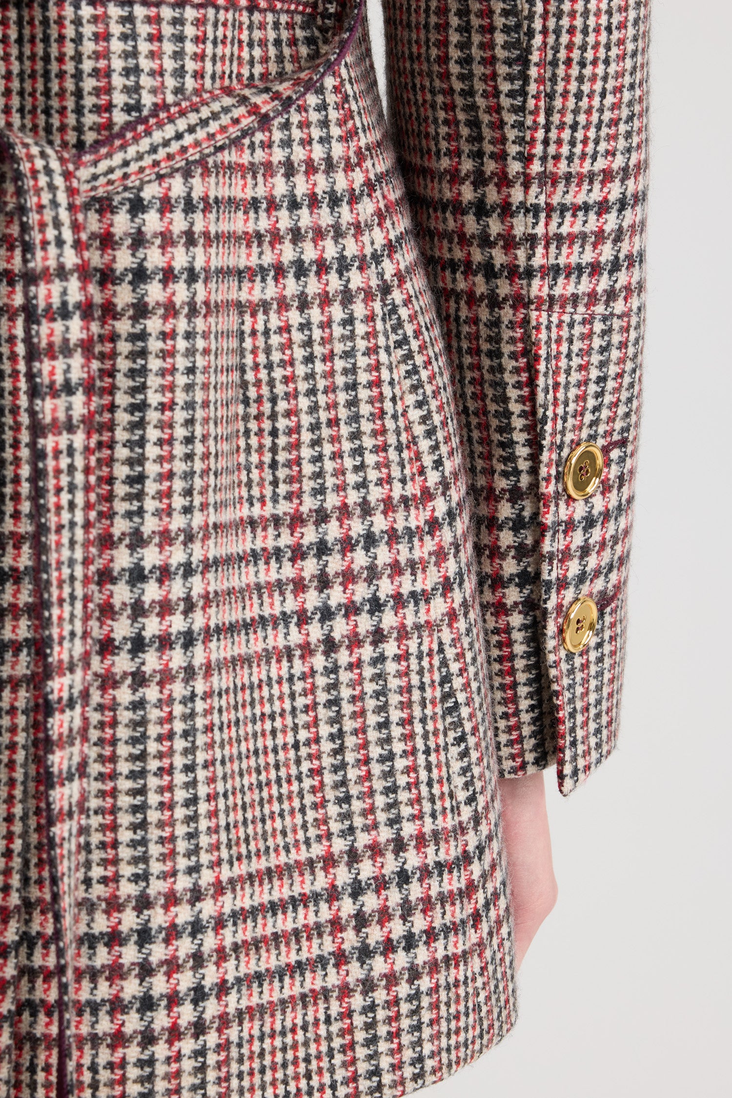 Patou JA06102275085 veste tailleur prince de Galles
