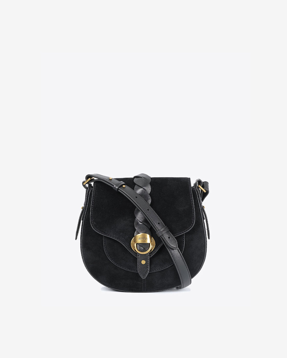 Isabel Marant Altay Small sac bandoulière noir cuir 23 cm