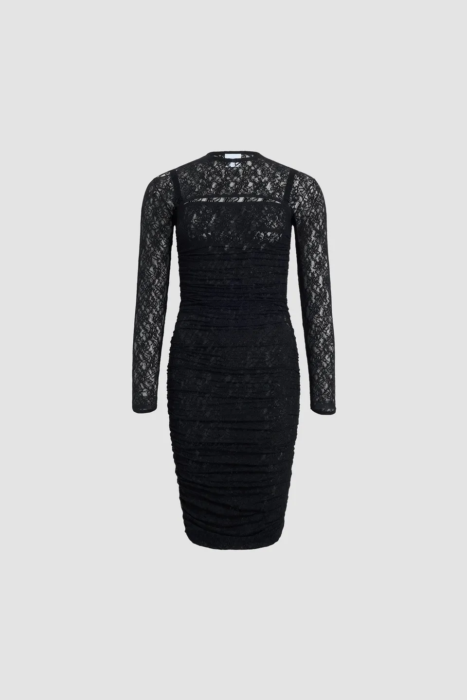 Patou P26JE2419965999B robe dentelle noire mini